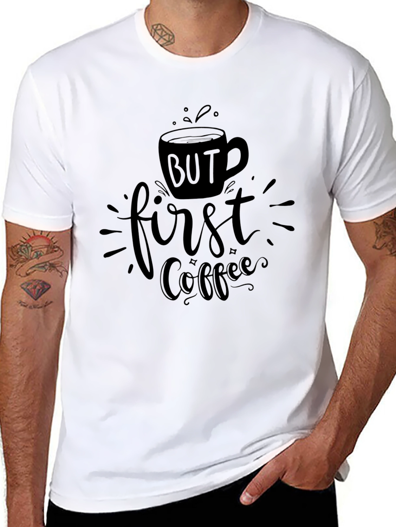 But First Coffee Graphic Tee - Relaxed Fit