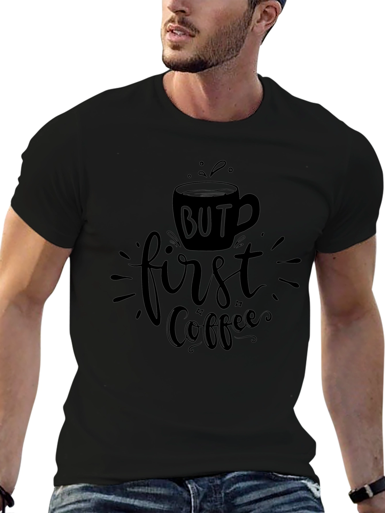 But First Coffee Graphic Tee - Relaxed Fit