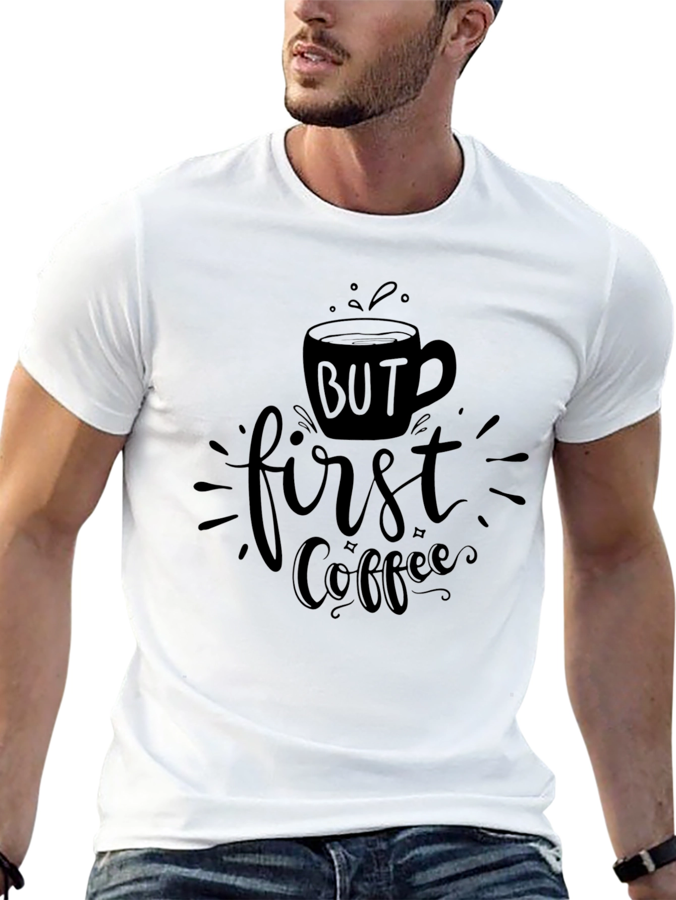 But First Coffee Graphic Tee - Relaxed Fit