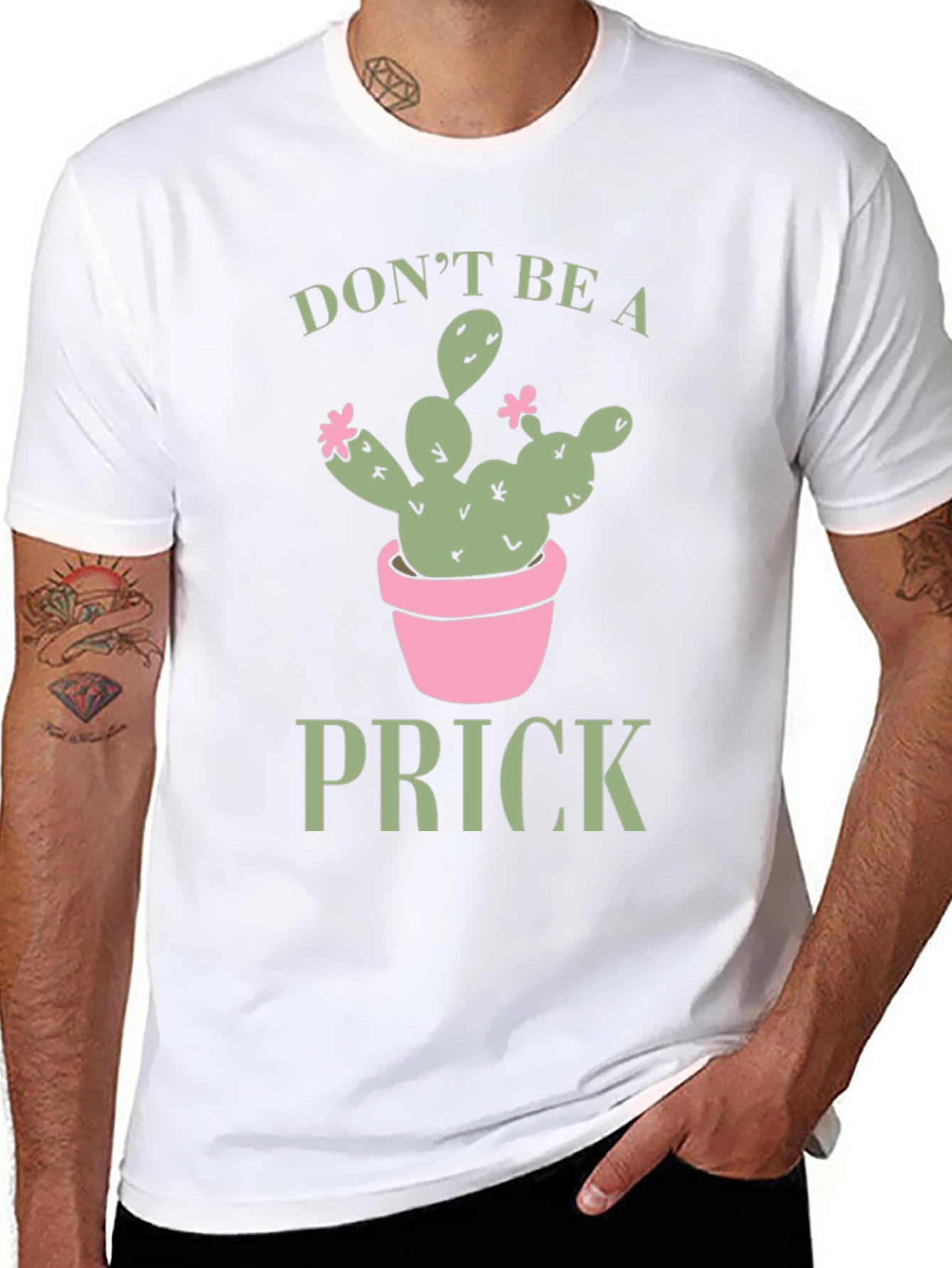 Dont Be A Prick Cactus Graphic Tee