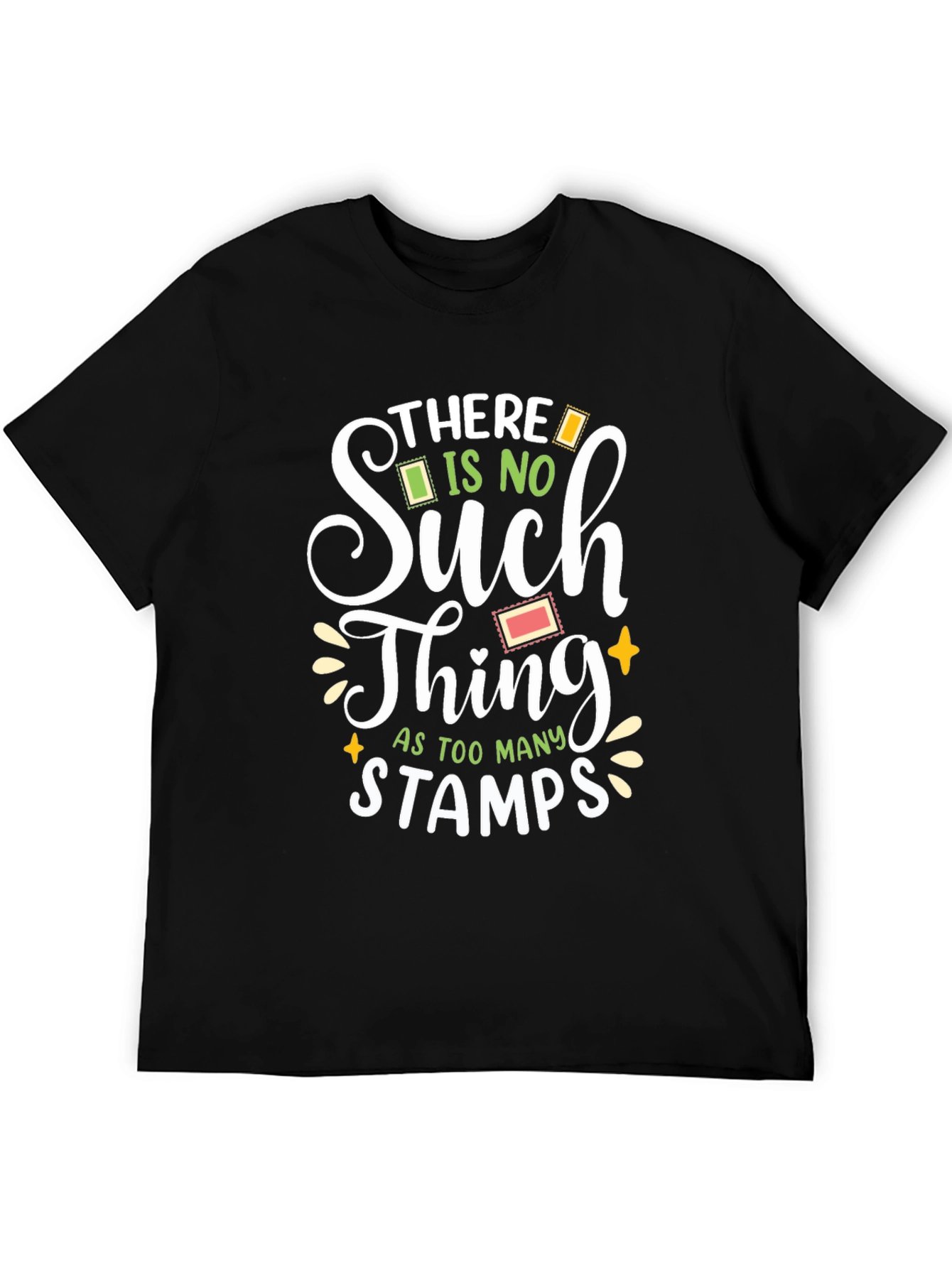 Stamp Lover T-Shirt - Too Many Stamps Graphic Tee