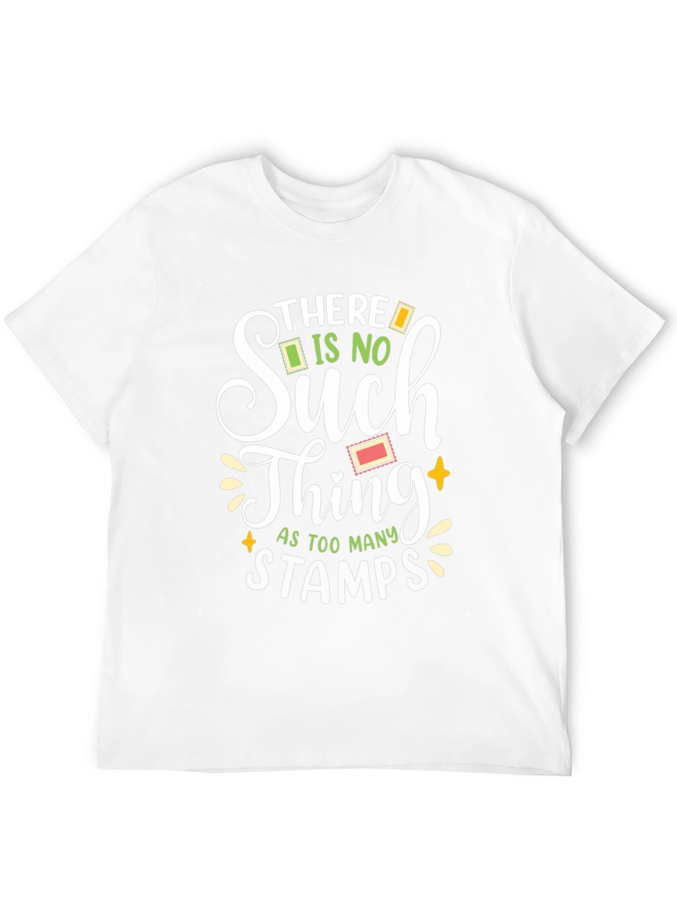 Stamp Lover T-Shirt - Too Many Stamps Graphic Tee