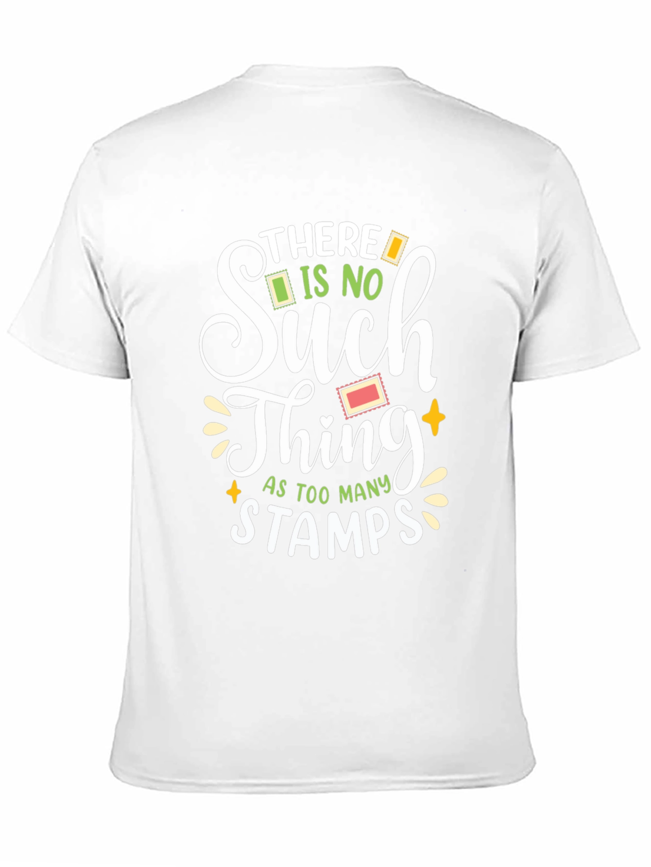 Stamp Lover T-Shirt - Too Many Stamps Graphic Tee