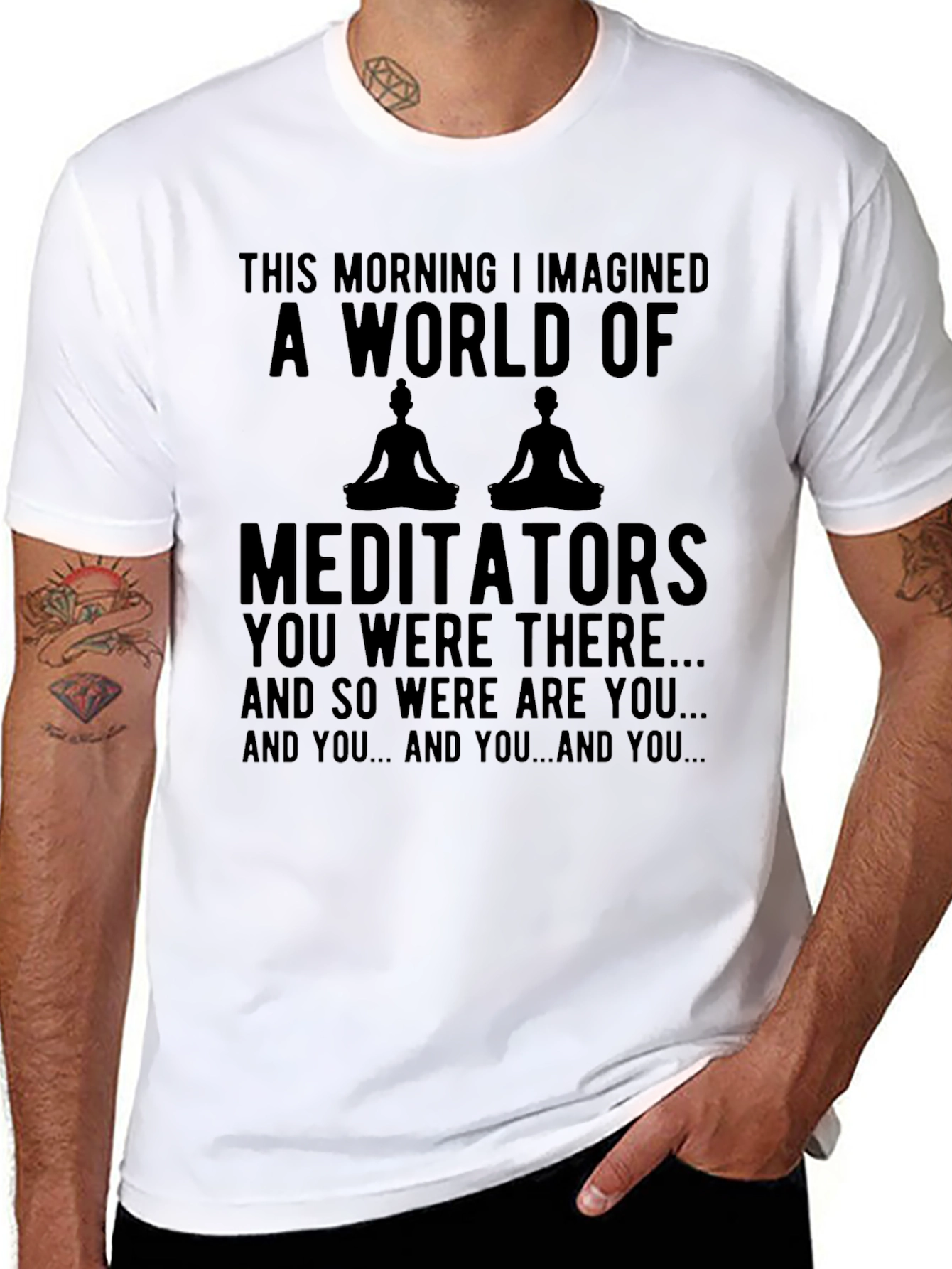 Meditators World T-Shirt