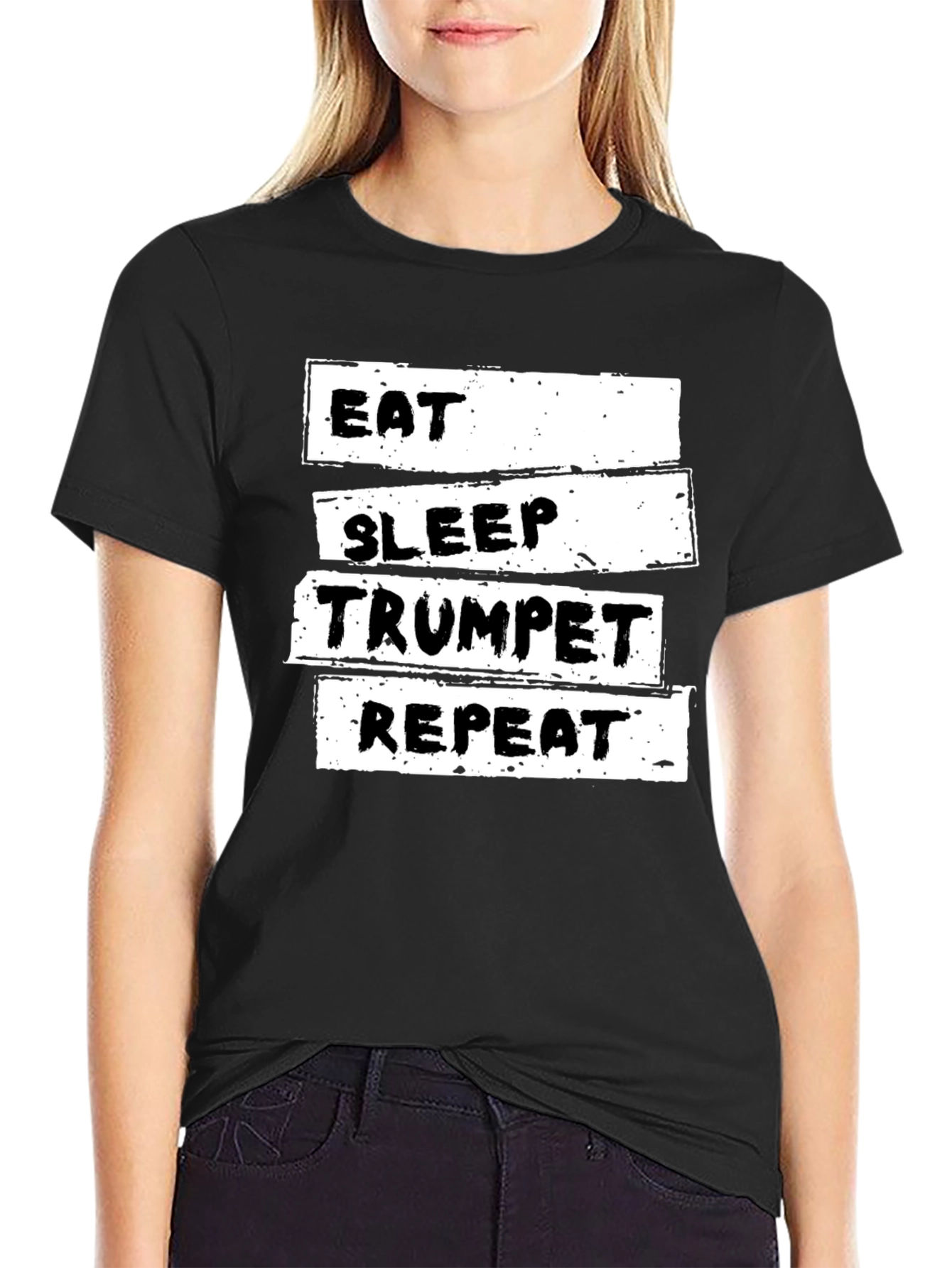 Eat Sleep Trumpet Repeat T-Shirt