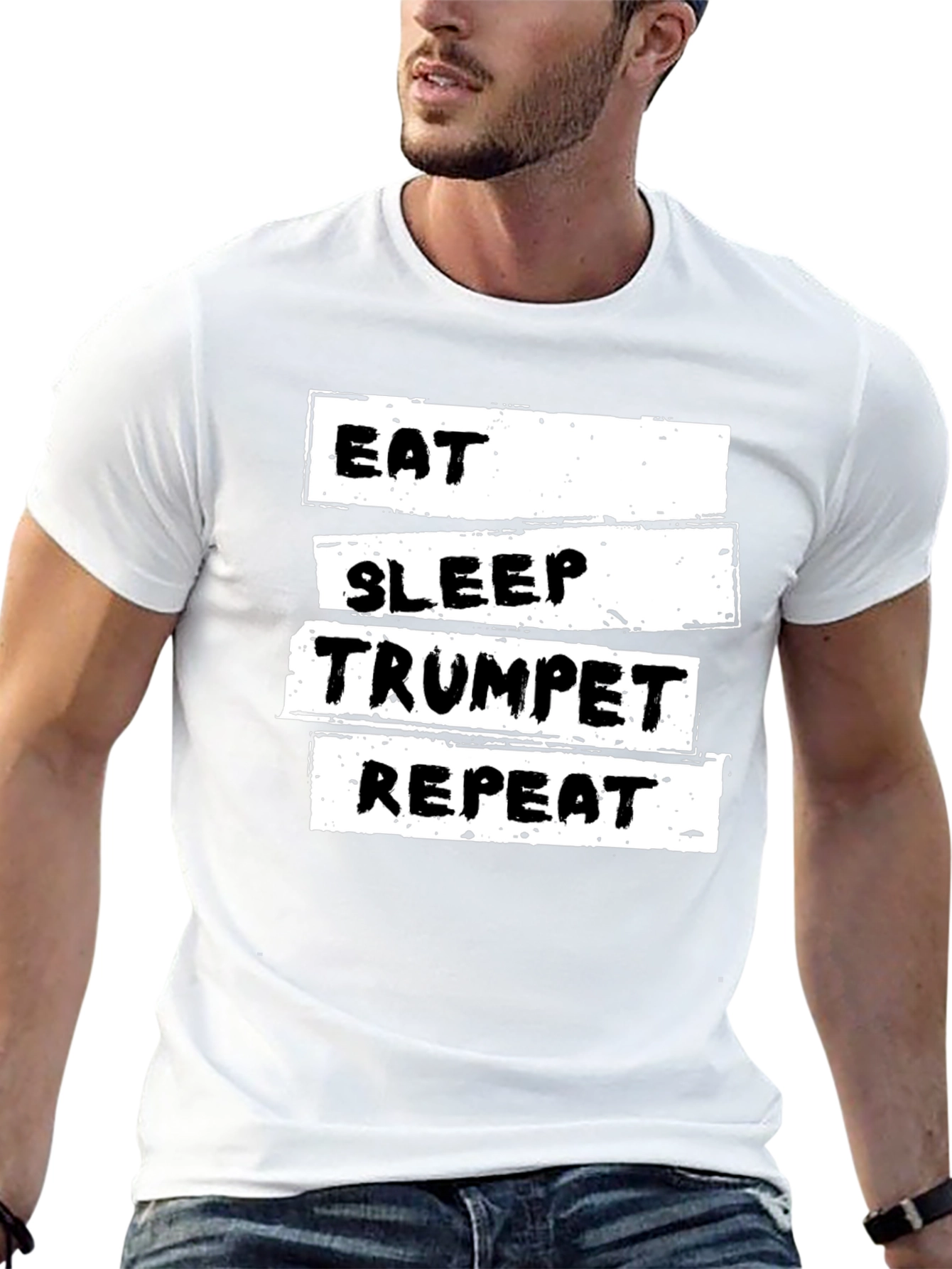 Eat Sleep Trumpet Repeat T-Shirt
