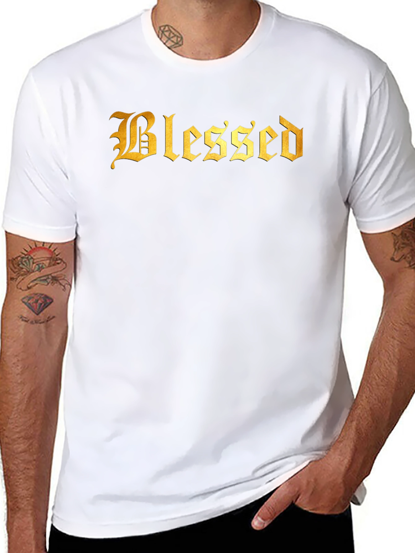 Blessed Graphic T-Shirt - Black