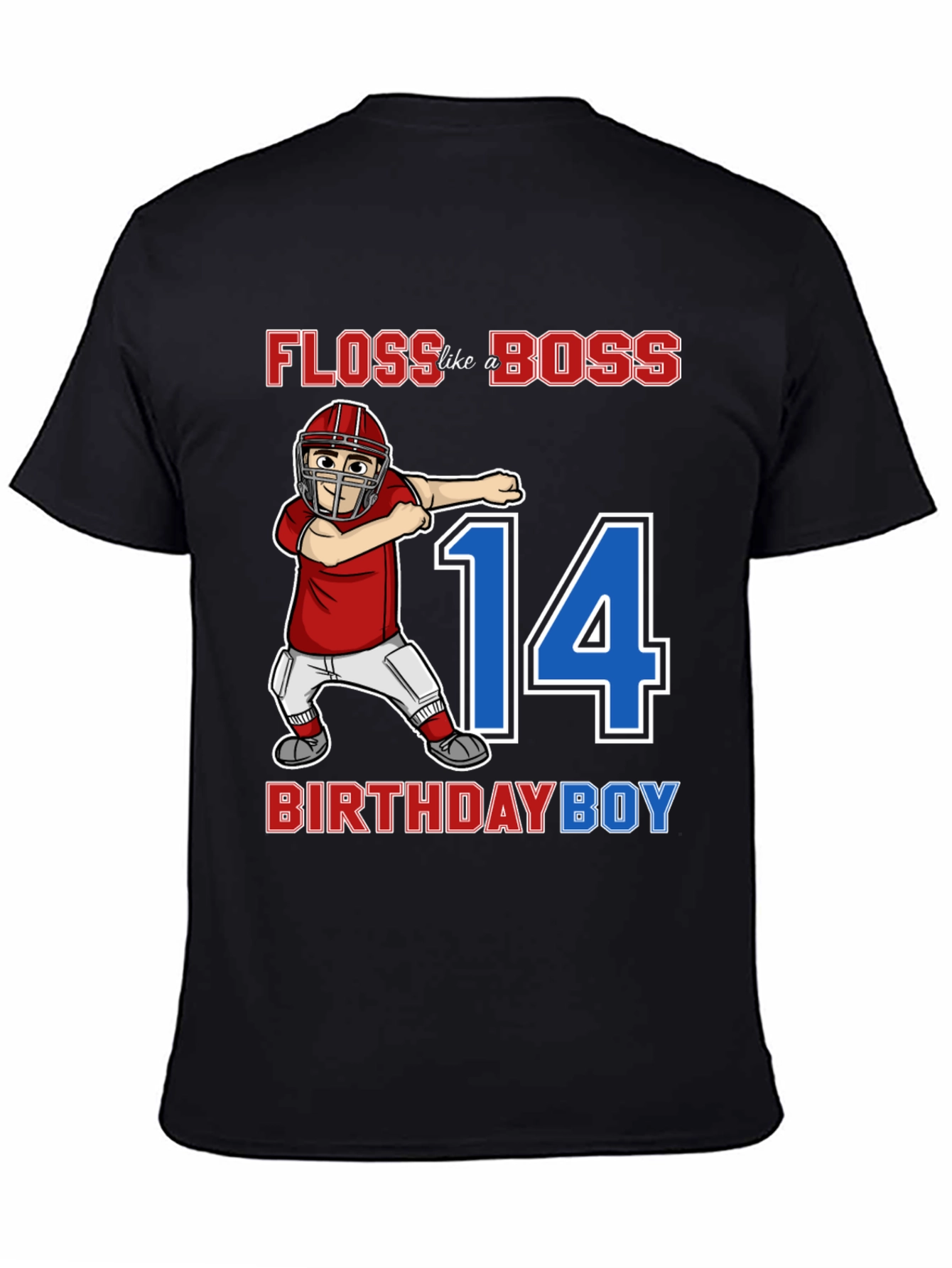 Floss Like a Boss Birthday Boy 14 T-Shirt