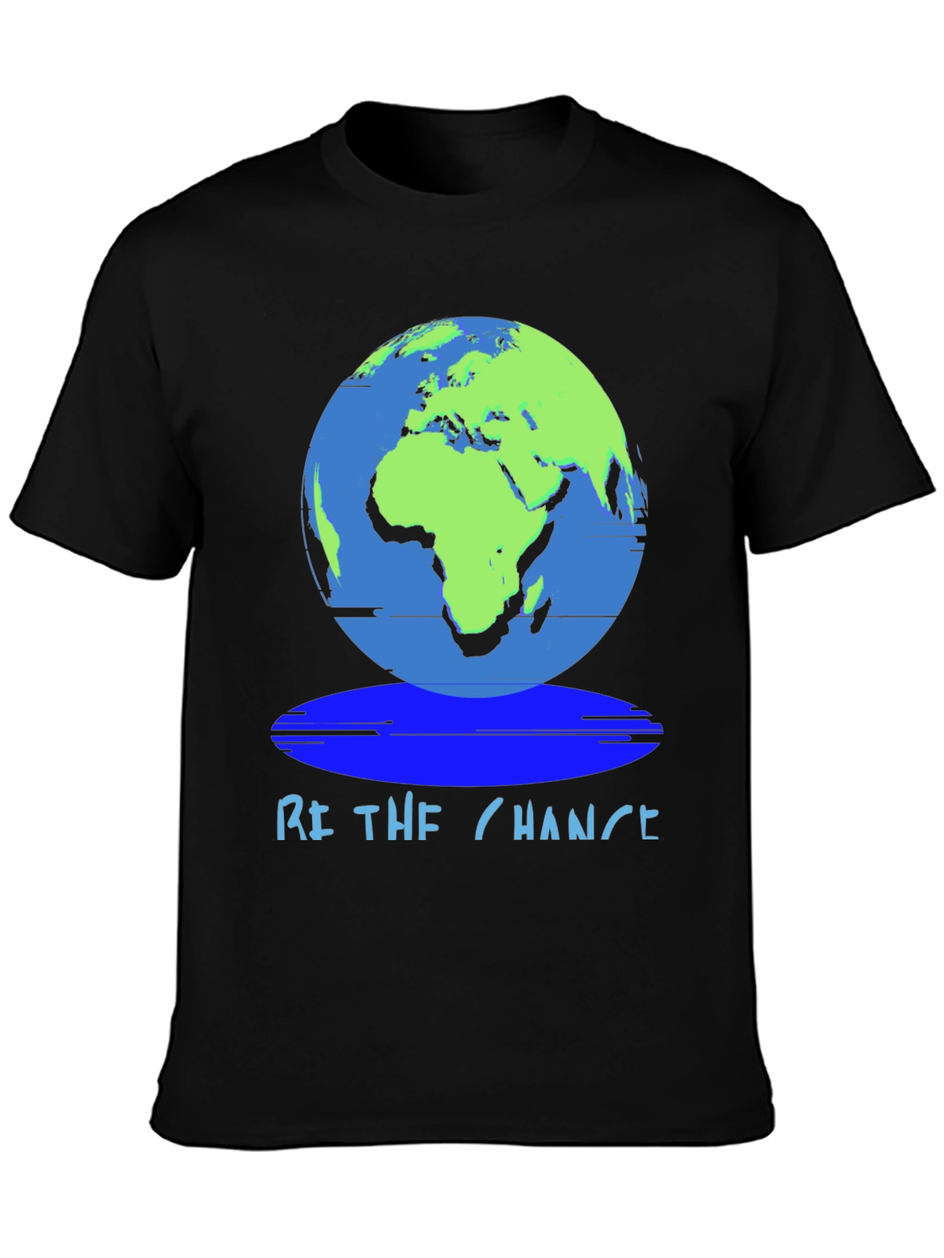 Be The Change Earth Graphic Tee