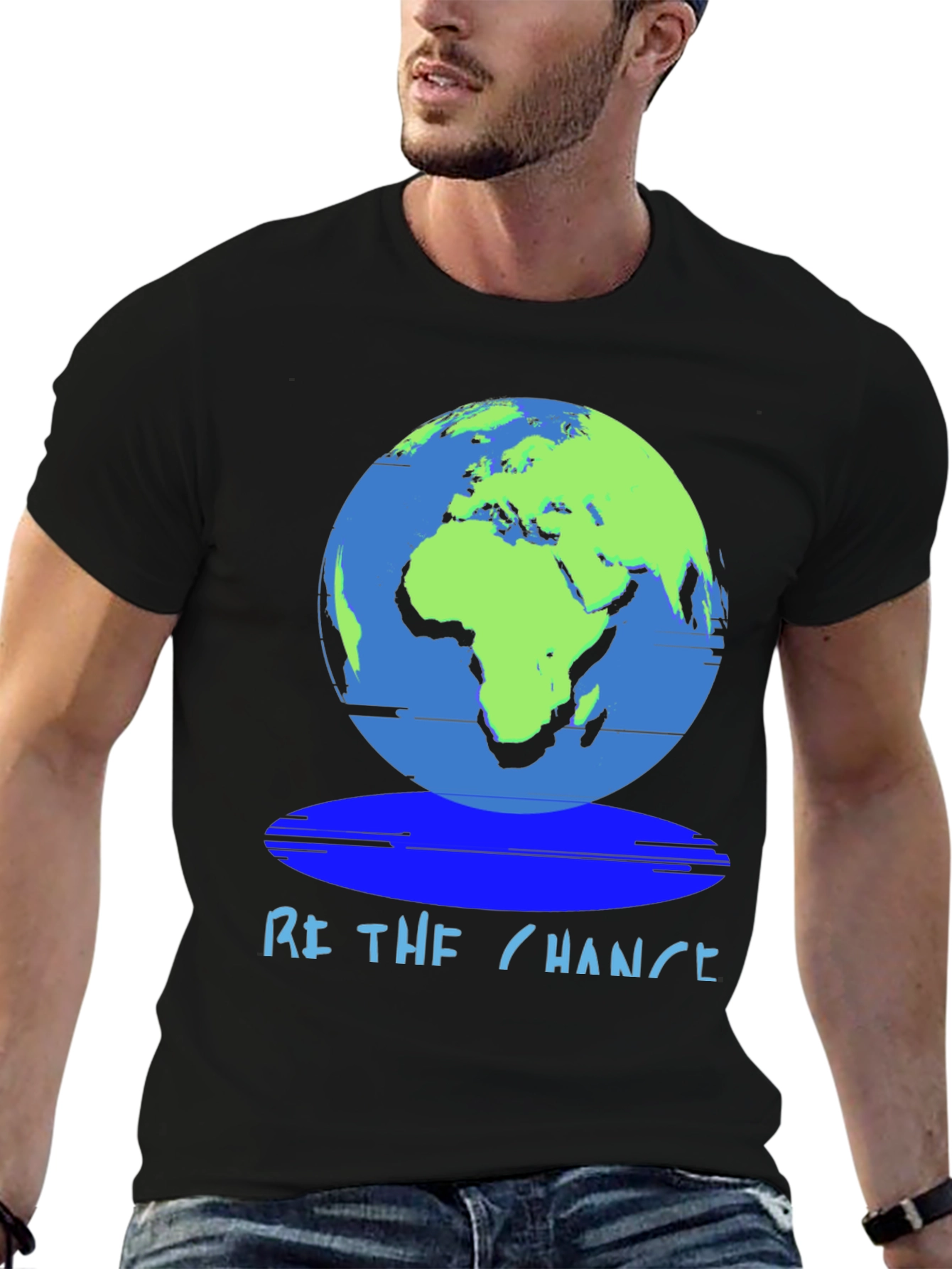 Be The Change Earth Graphic Tee