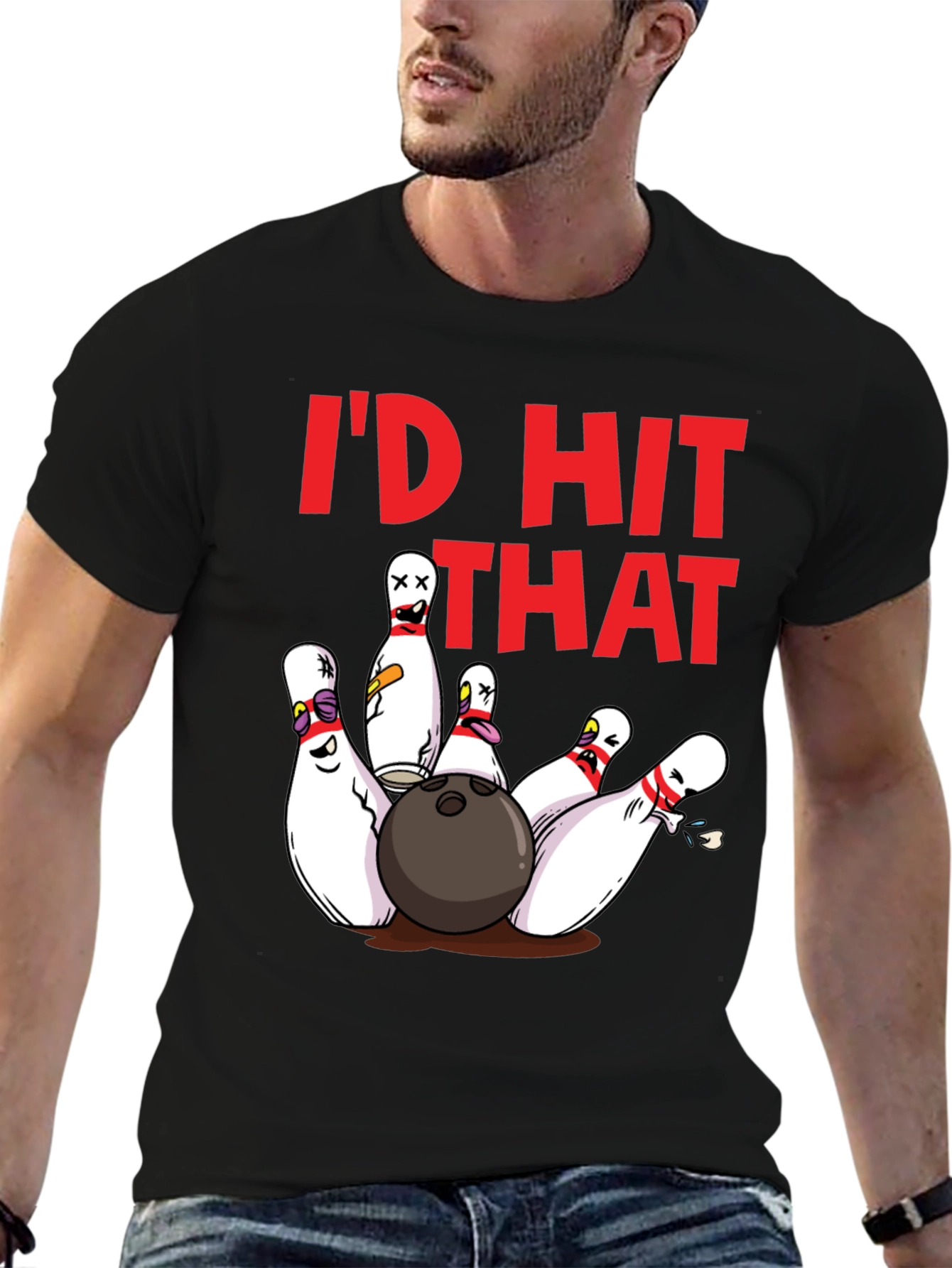 Id Hit That Bowling T-Shirt