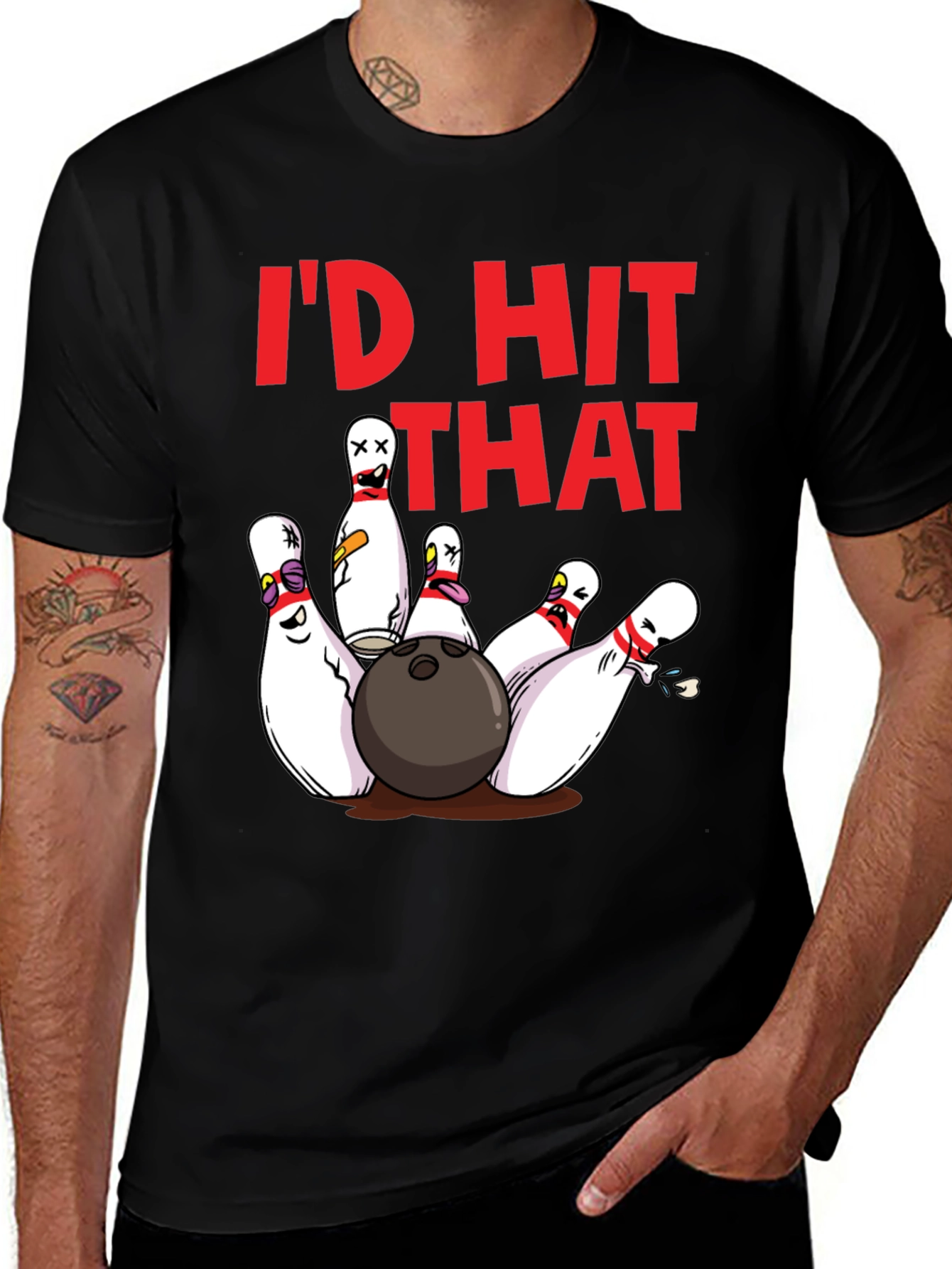 Id Hit That Bowling T-Shirt