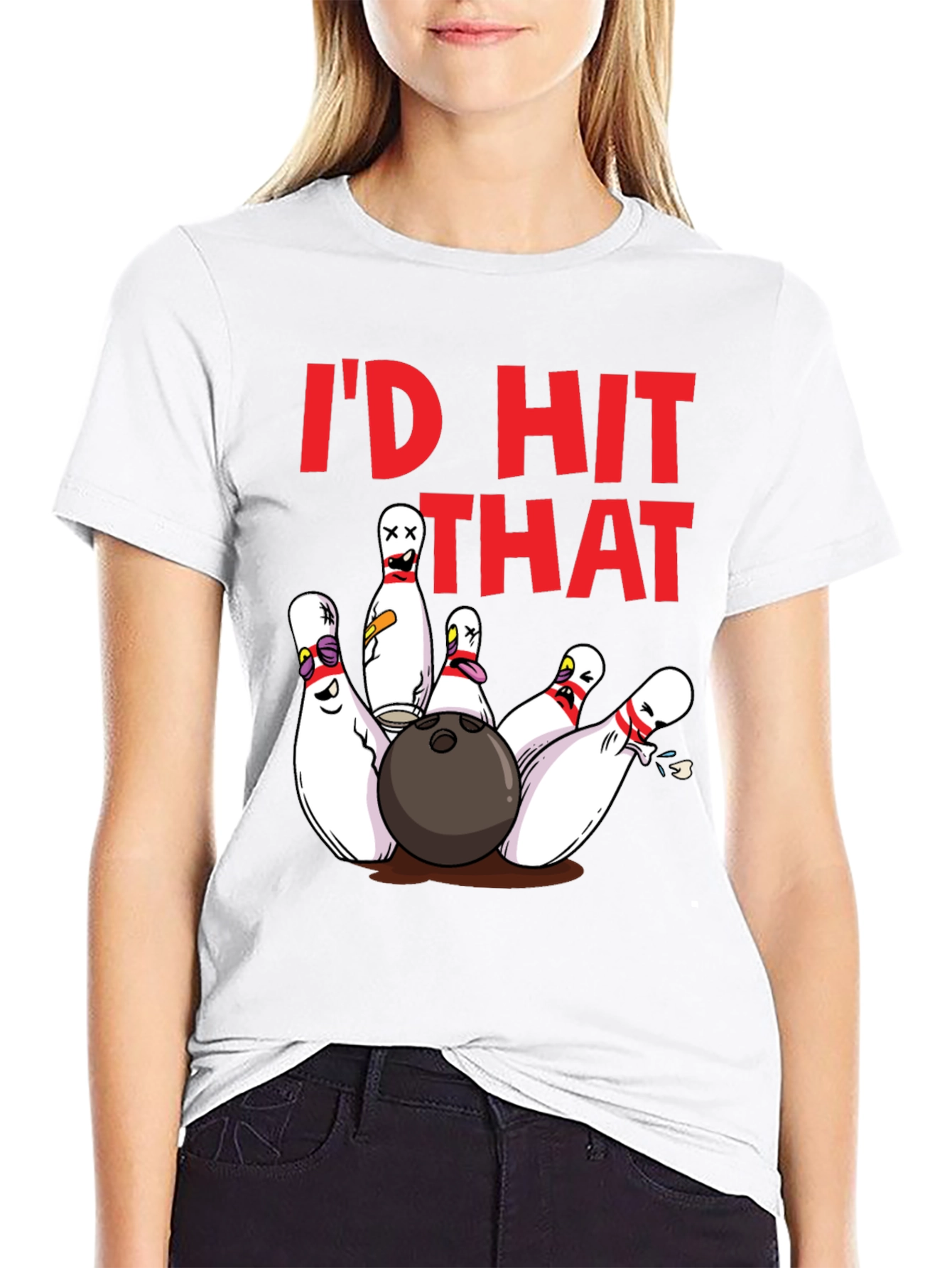 Id Hit That Bowling T-Shirt