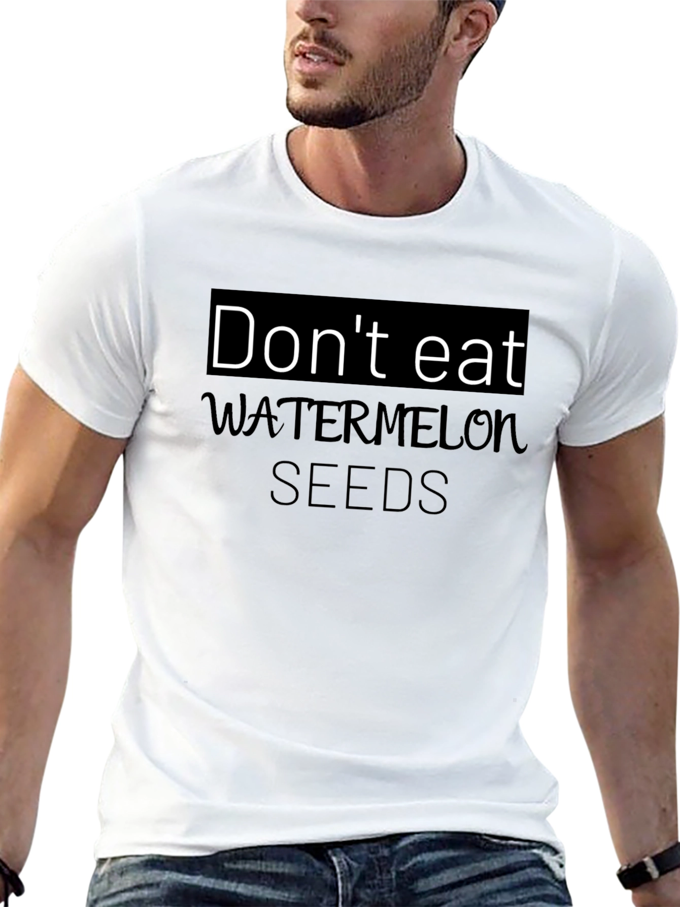Dont Eat Watermelon Seeds Graphic Tee