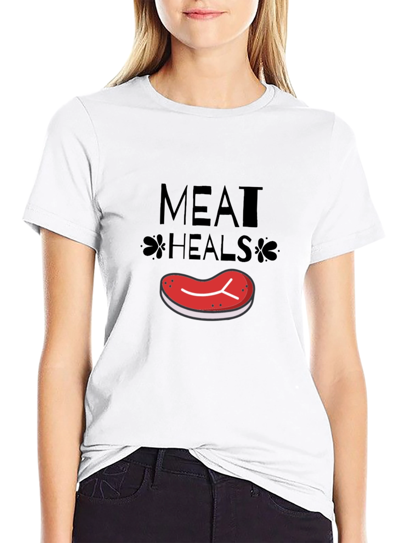 Meat Heals Graphic Tee - Premium Quality