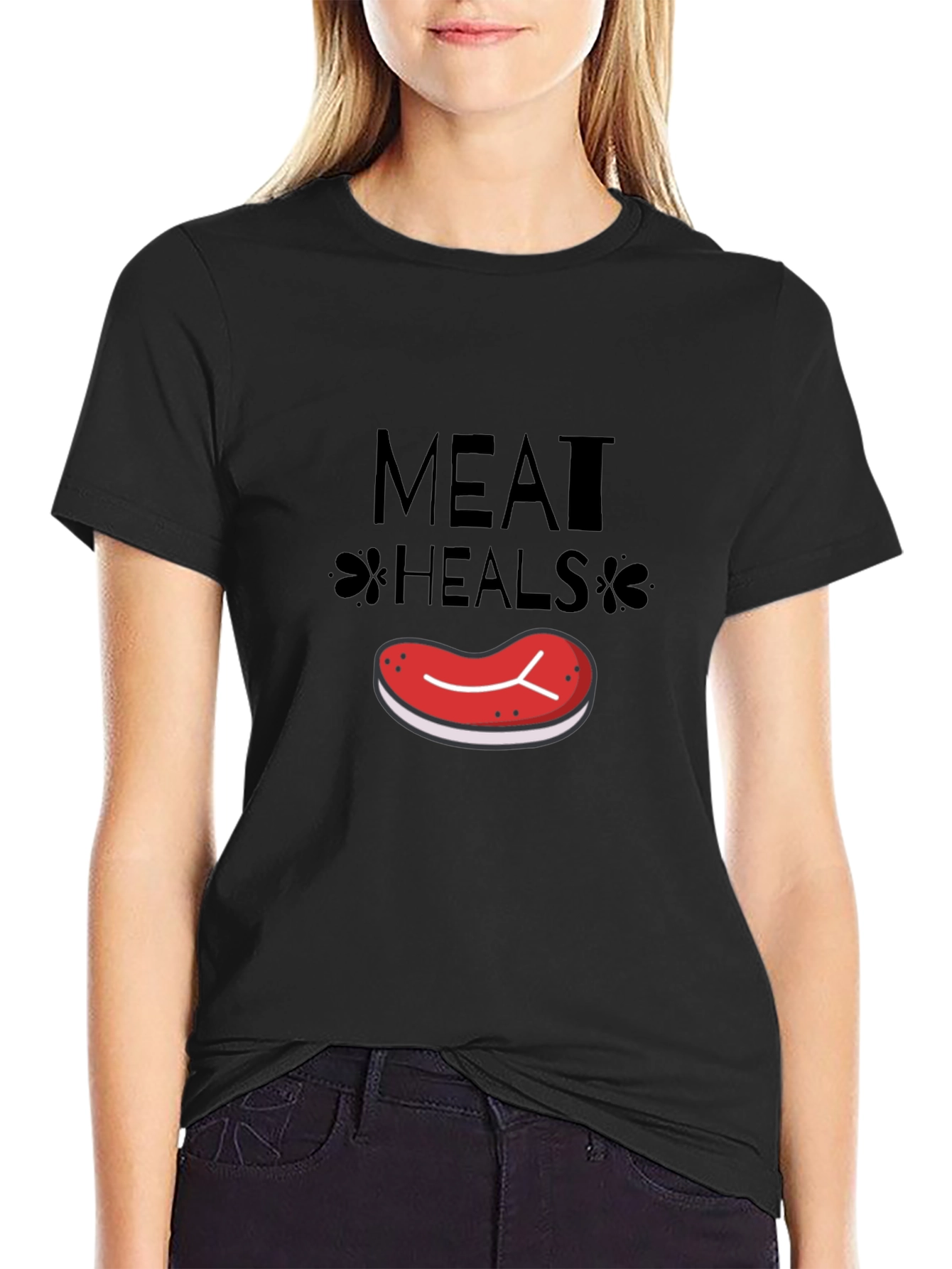 Meat Heals Graphic Tee - Premium Quality