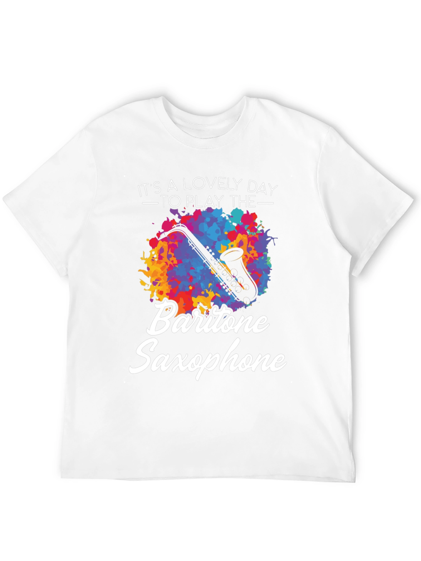 Baritone Saxophone T-Shirt - Musicians Delight
