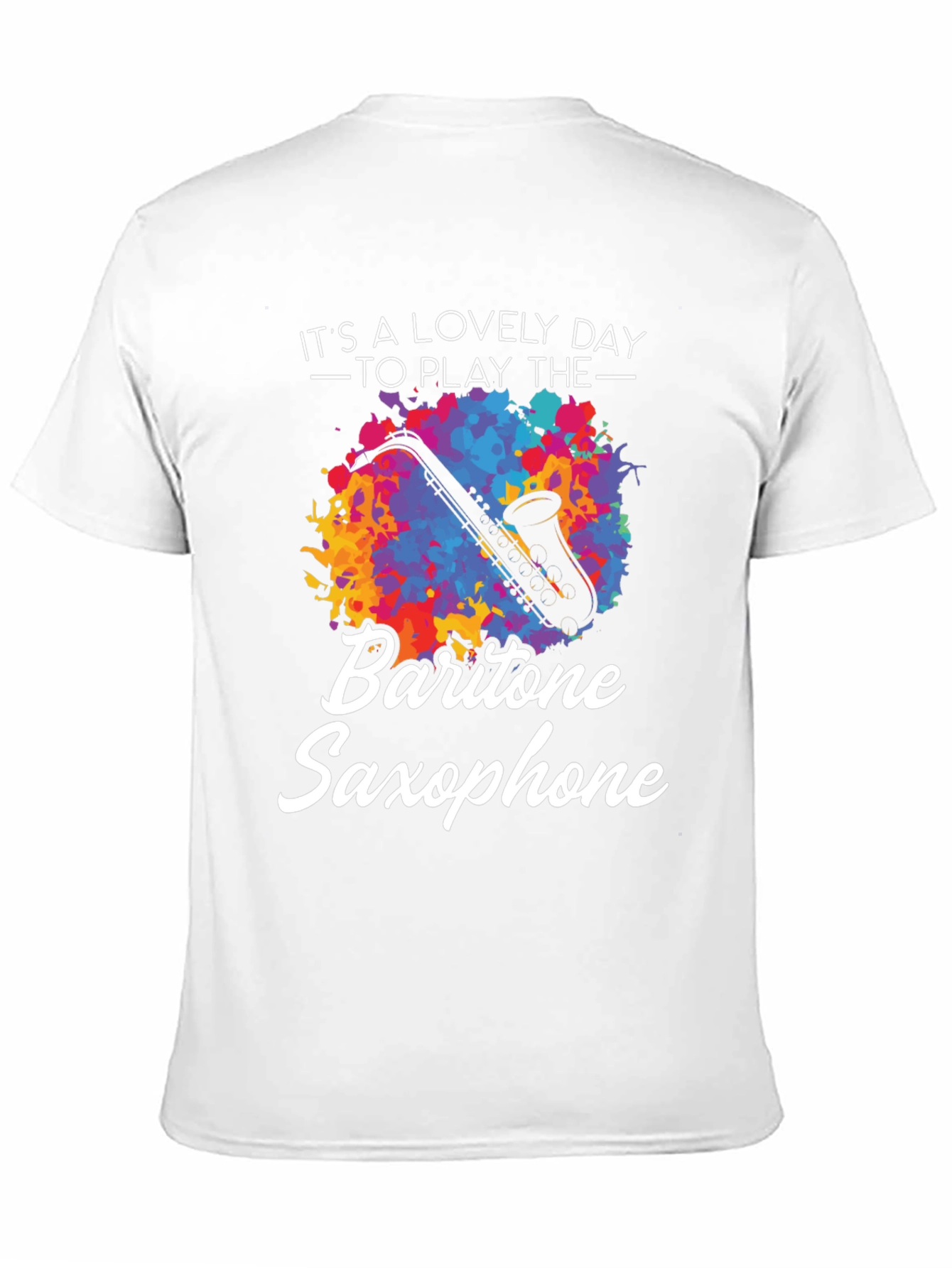 Baritone Saxophone T-Shirt - Musicians Delight