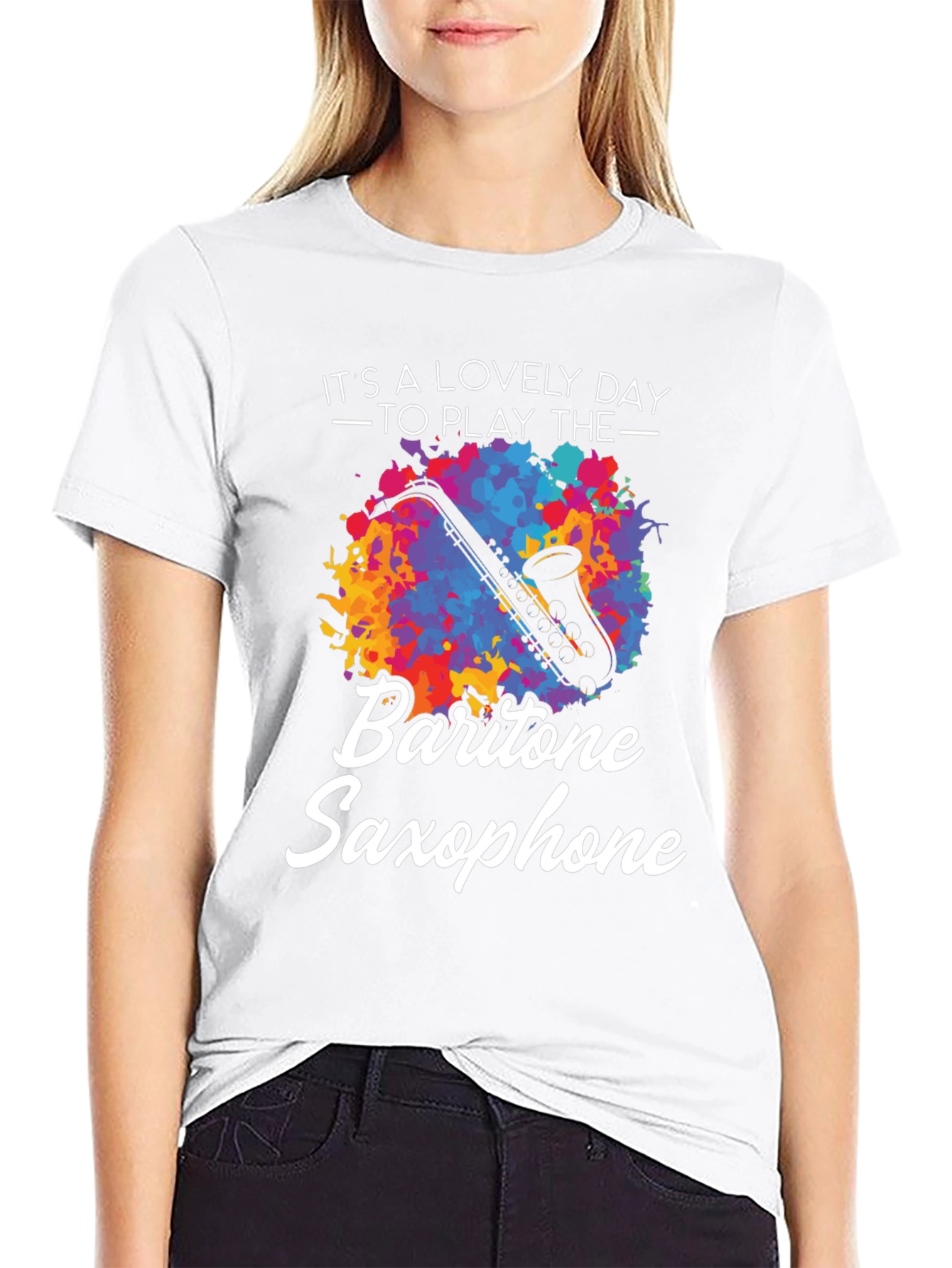 Baritone Saxophone T-Shirt - Musicians Delight