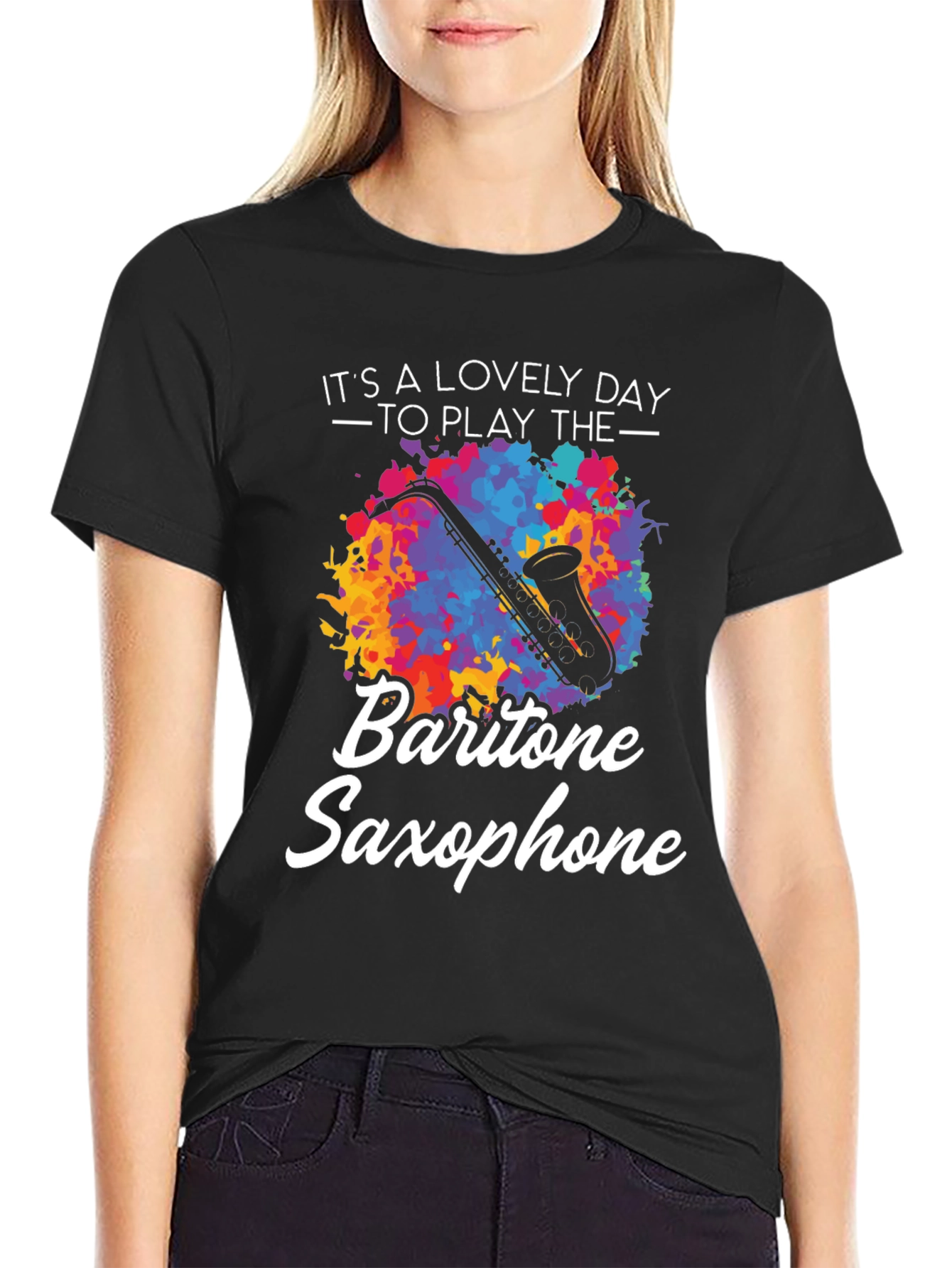 Baritone Saxophone T-Shirt - Musicians Delight