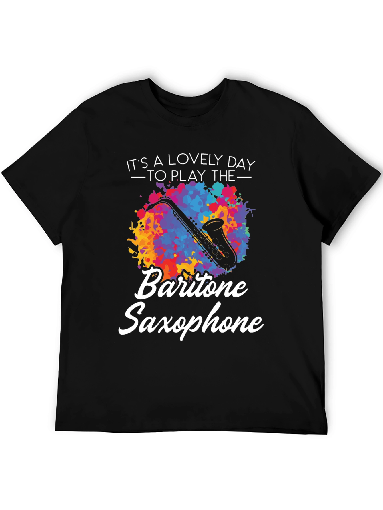 Baritone Saxophone T-Shirt - Musicians Delight