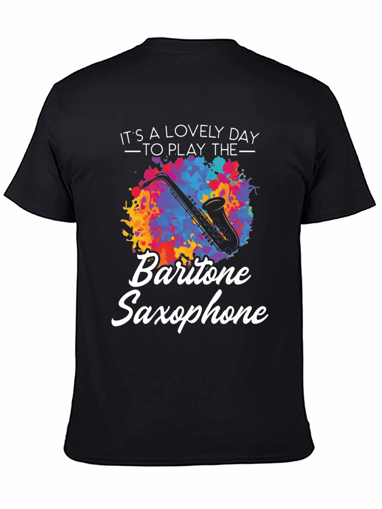 Baritone Saxophone T-Shirt - Musicians Delight