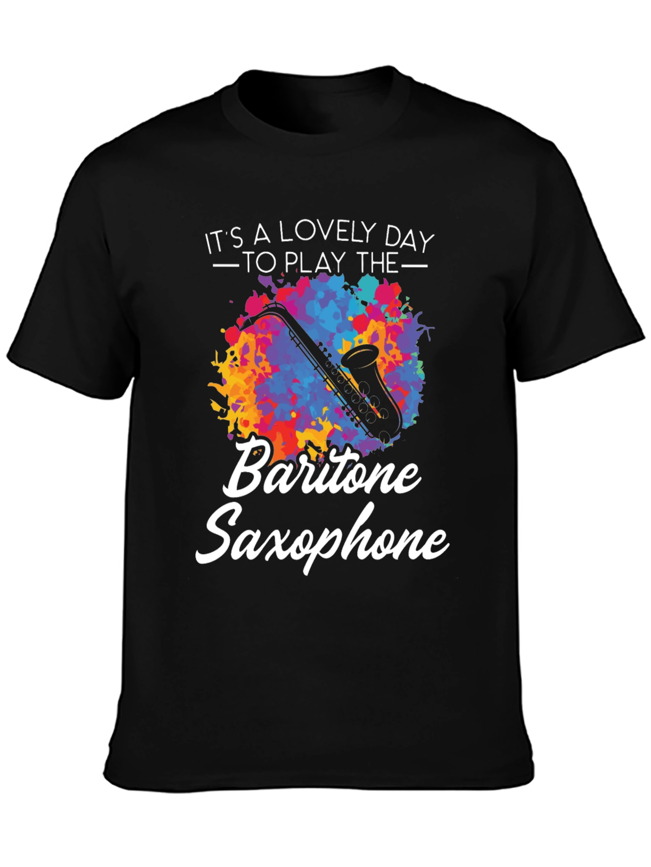 Baritone Saxophone T-Shirt - Musicians Delight