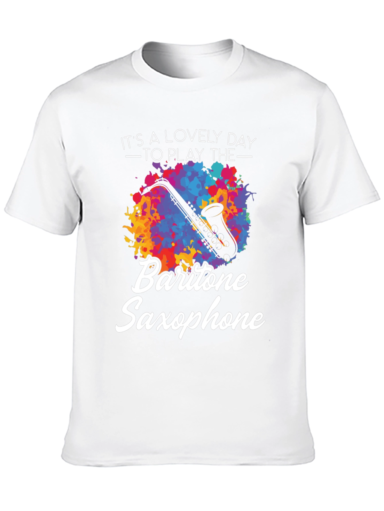 Baritone Saxophone T-Shirt - Musicians Delight