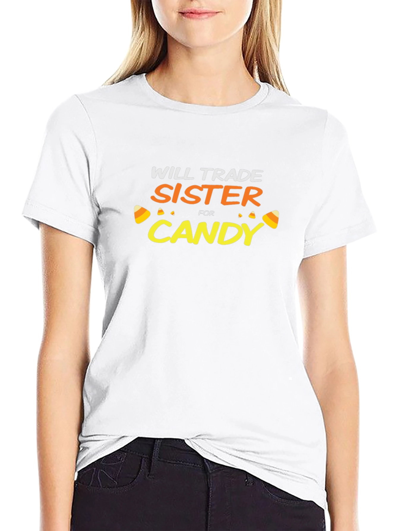 Will Trade Sister for Candy Halloween T-Shirt