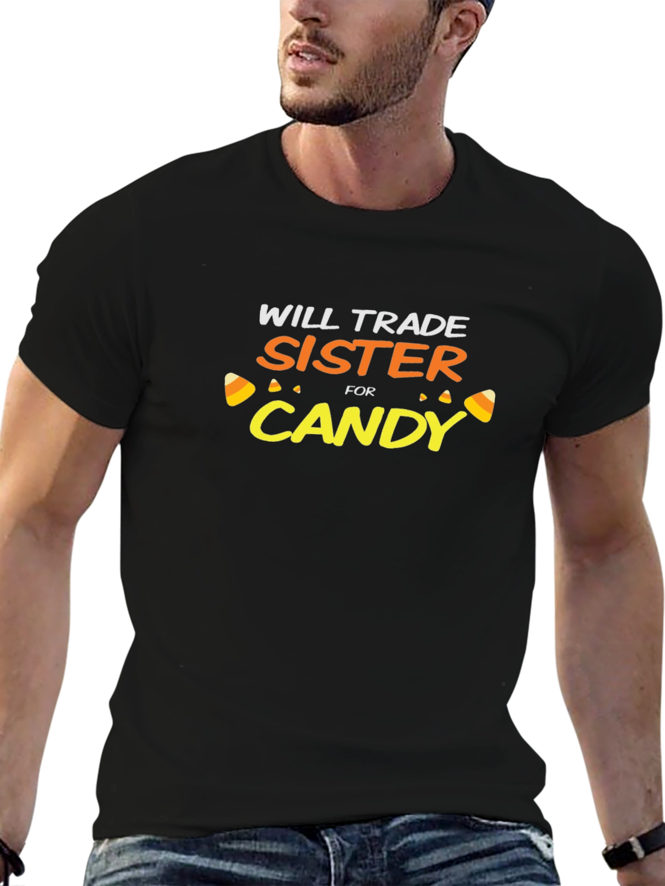 Will Trade Sister for Candy Halloween T-Shirt