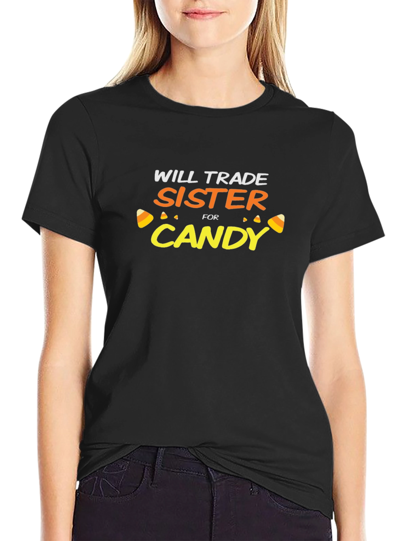 Will Trade Sister for Candy Halloween T-Shirt