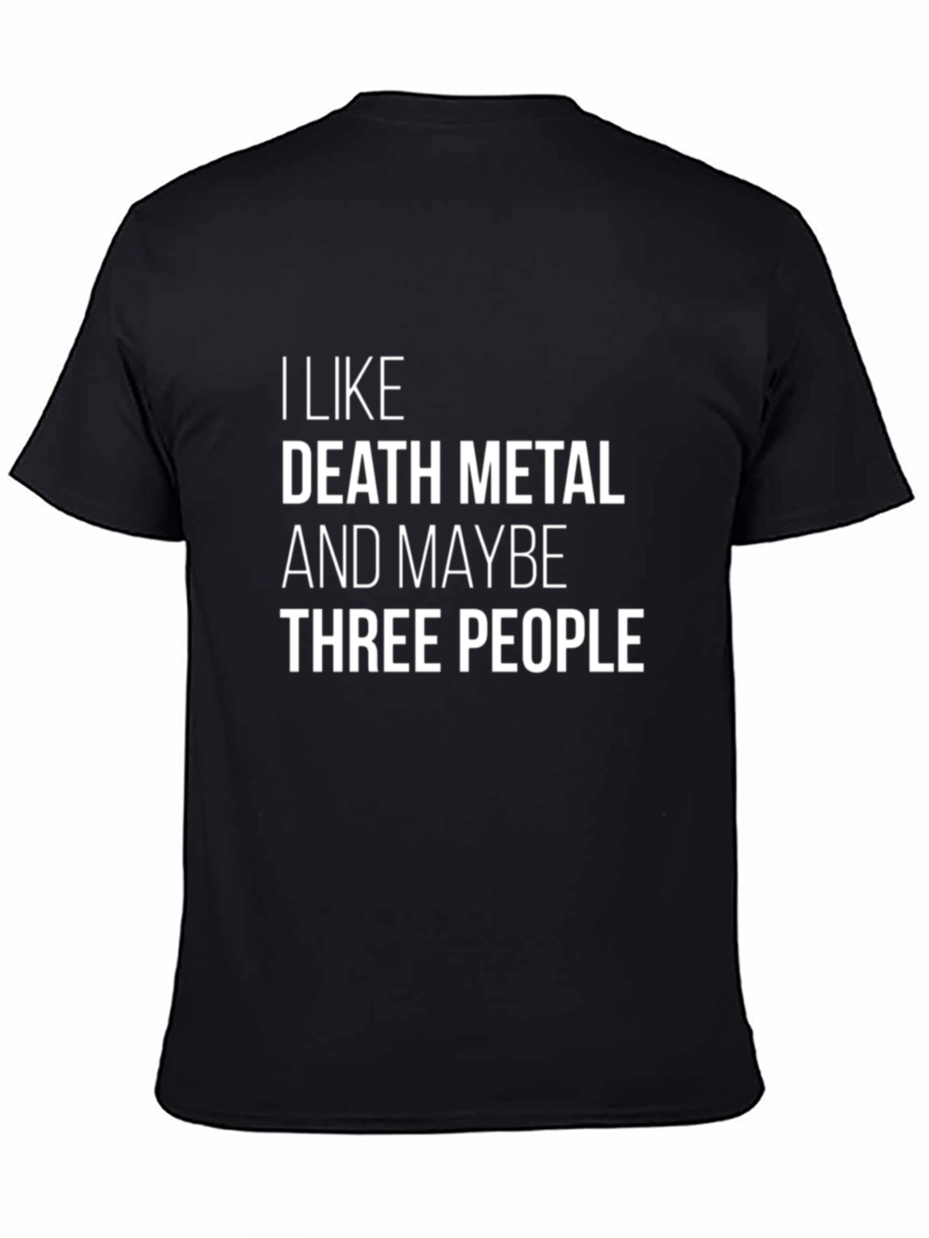 Death Metal T-Shirt - Introvert Humor Tee