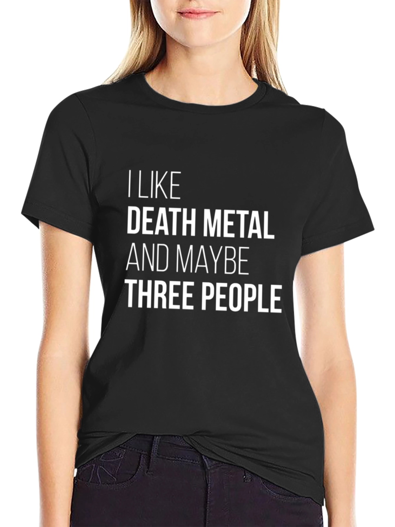 Death Metal T-Shirt - Introvert Humor Tee