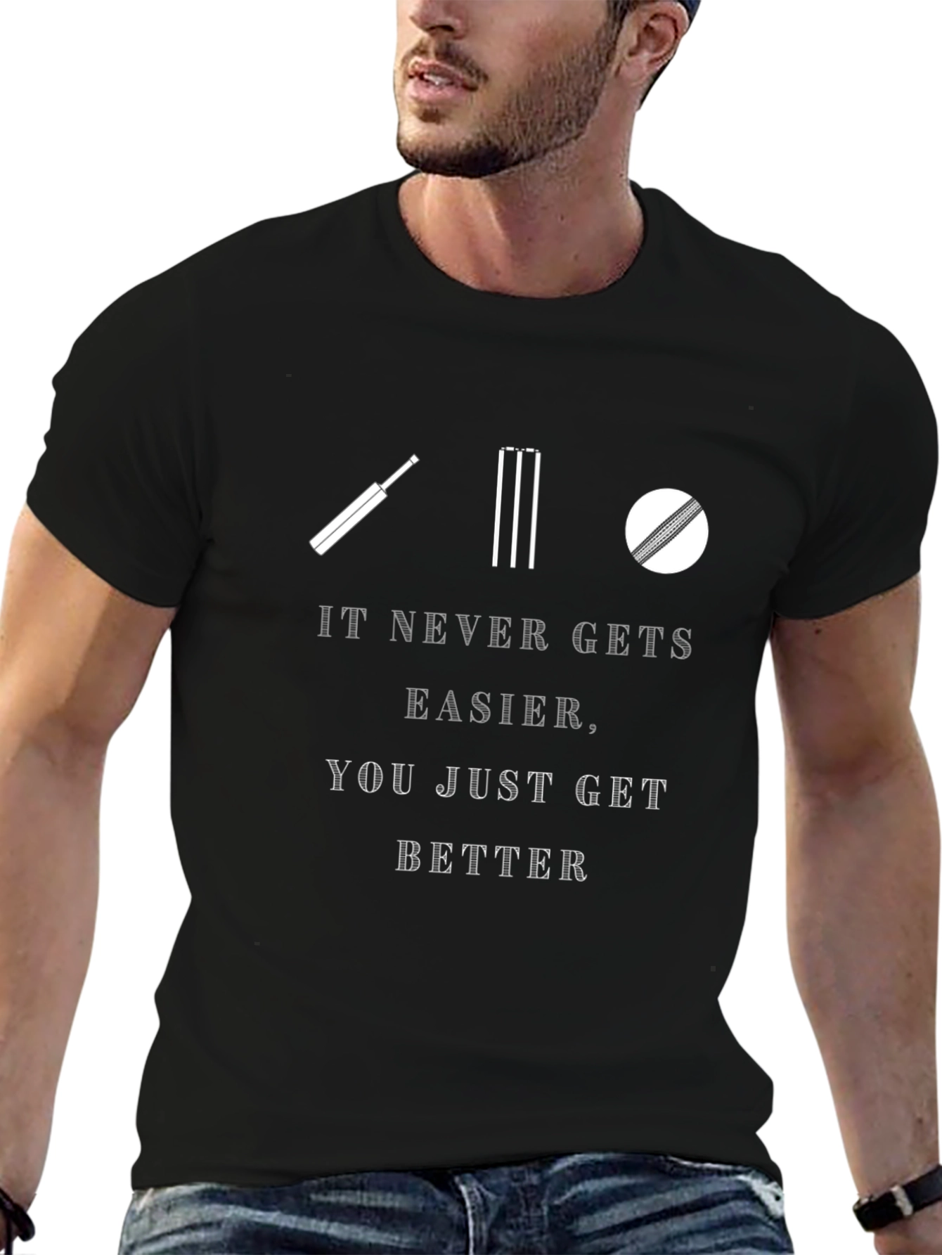 Cricket Motivation Graphic T-Shirt