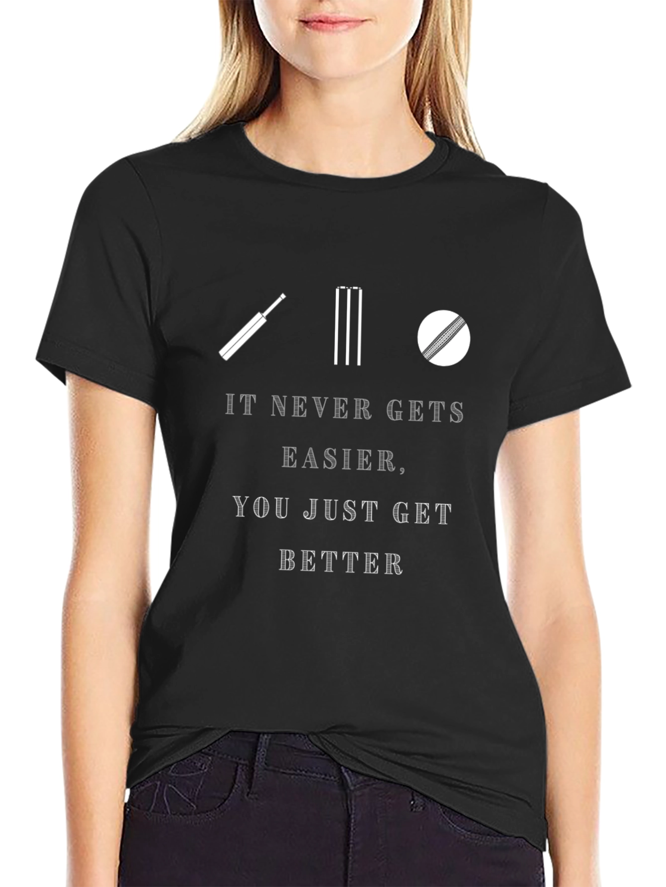 Cricket Motivation Graphic T-Shirt