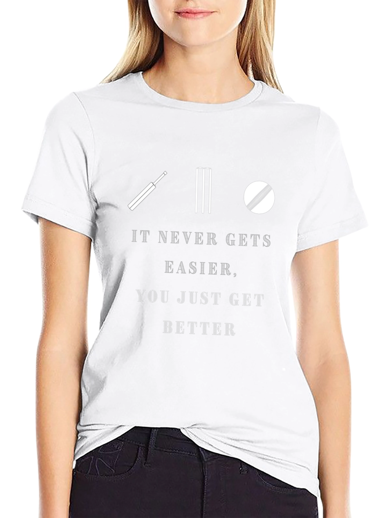 Cricket Motivation Graphic T-Shirt