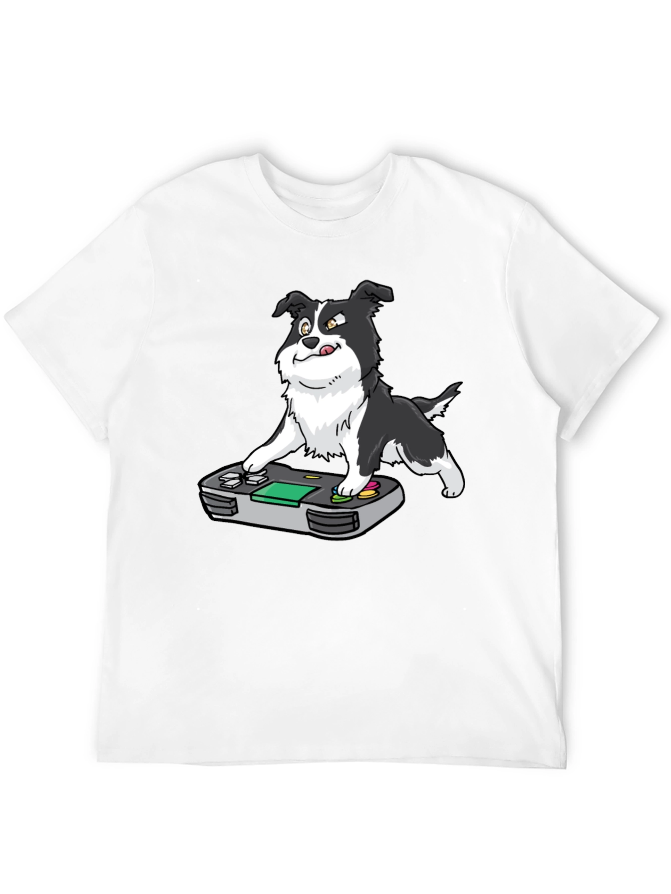Gamer Dog T-Shirt - Border Collie Controller