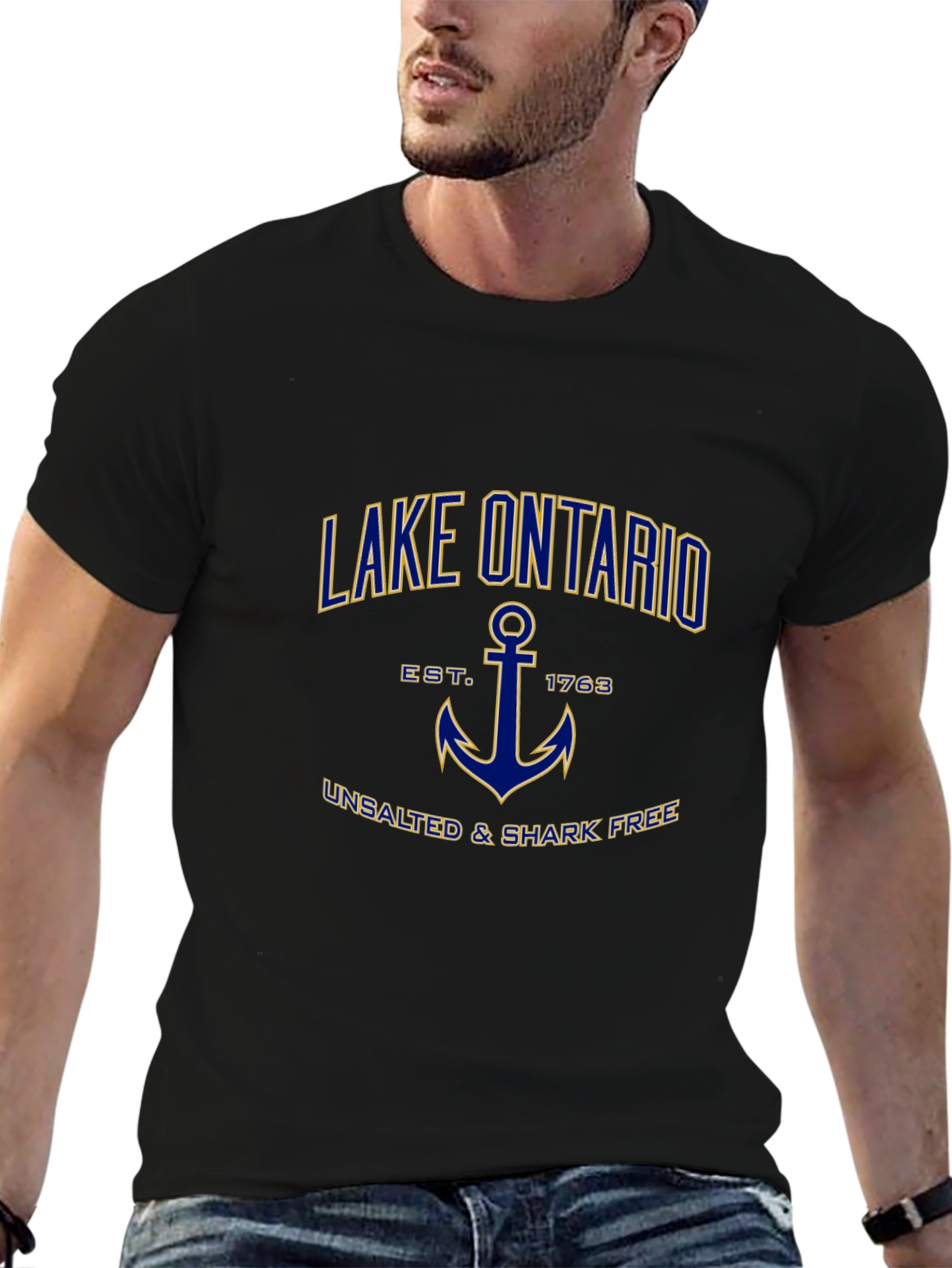 Lake Ontario T-Shirt - Unsalted & Shark Free