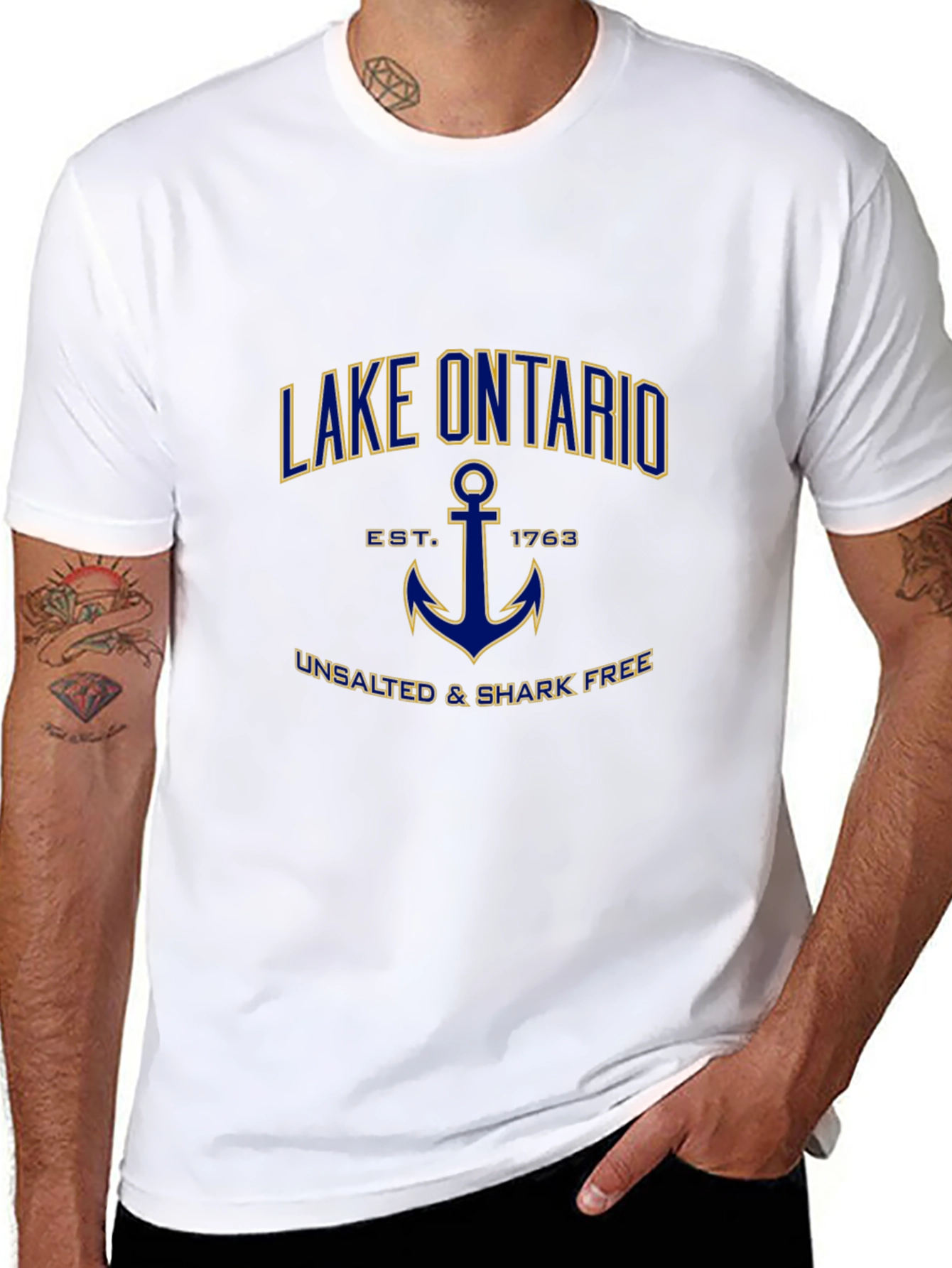 Lake Ontario T-Shirt - Unsalted & Shark Free