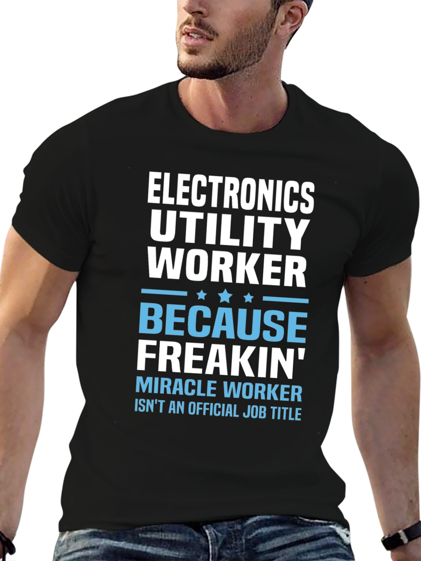 Electronics Utility Worker T-Shirt - Miracle Worker