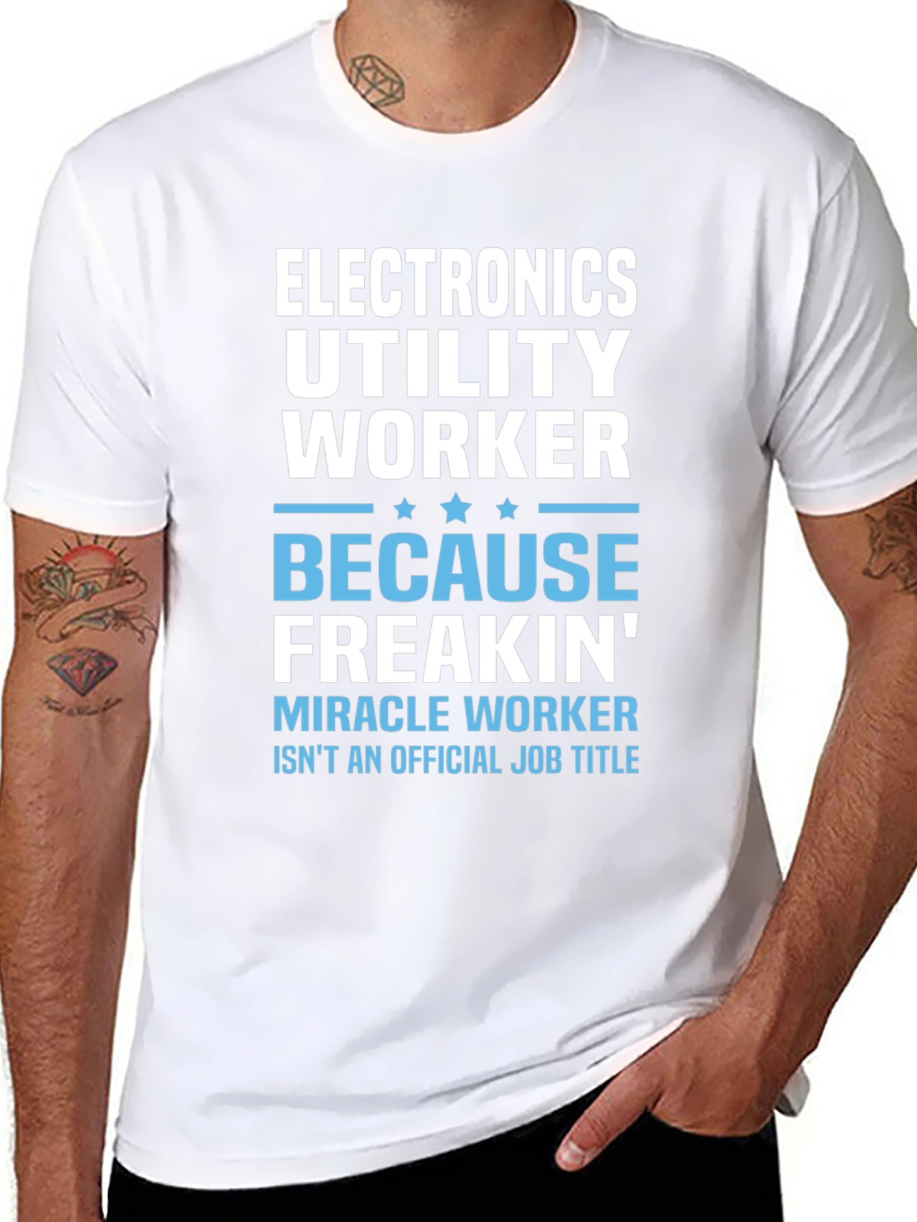 Electronics Utility Worker T-Shirt - Miracle Worker