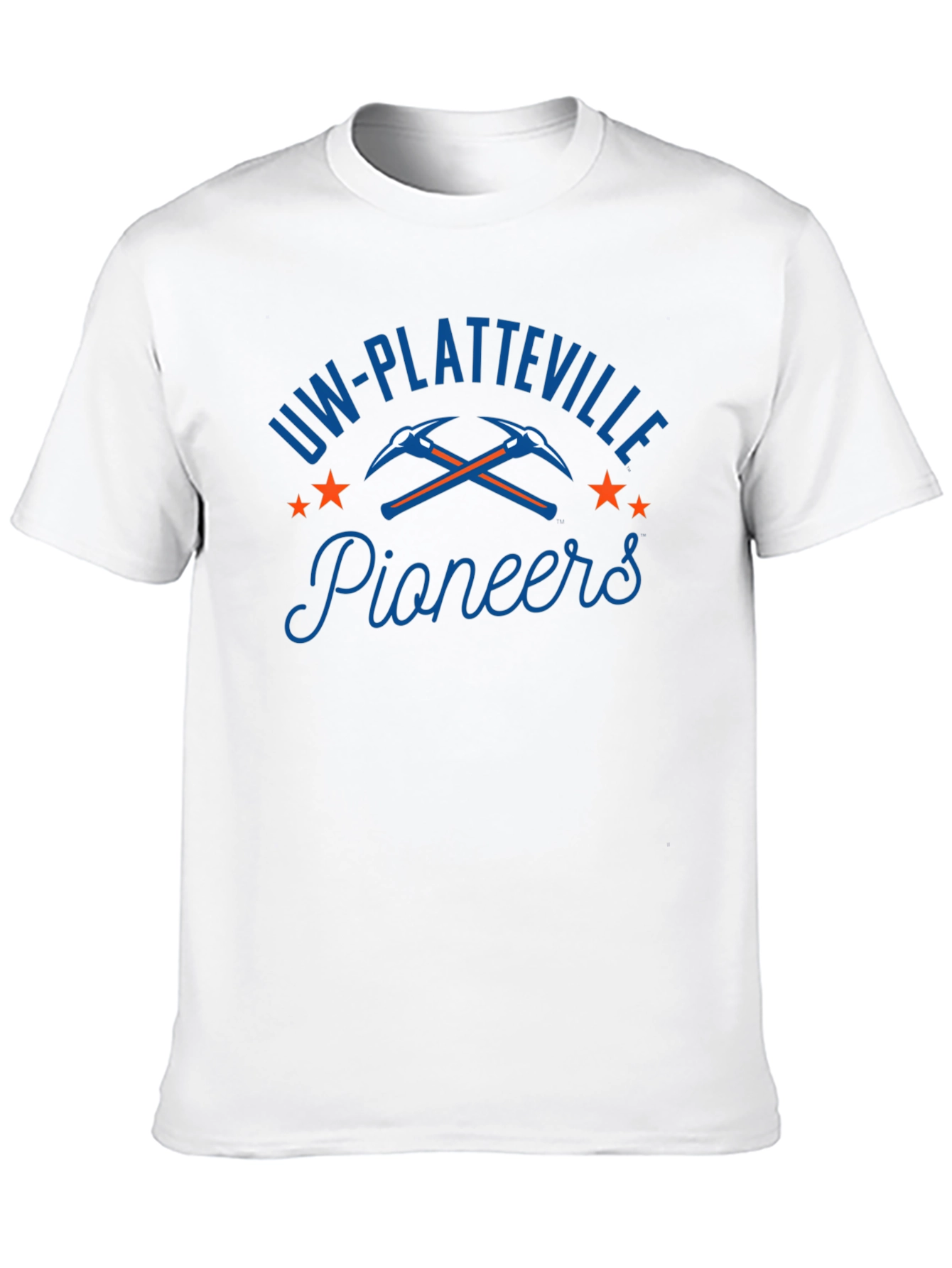 UW-Platteville Pioneers Black T-Shirt