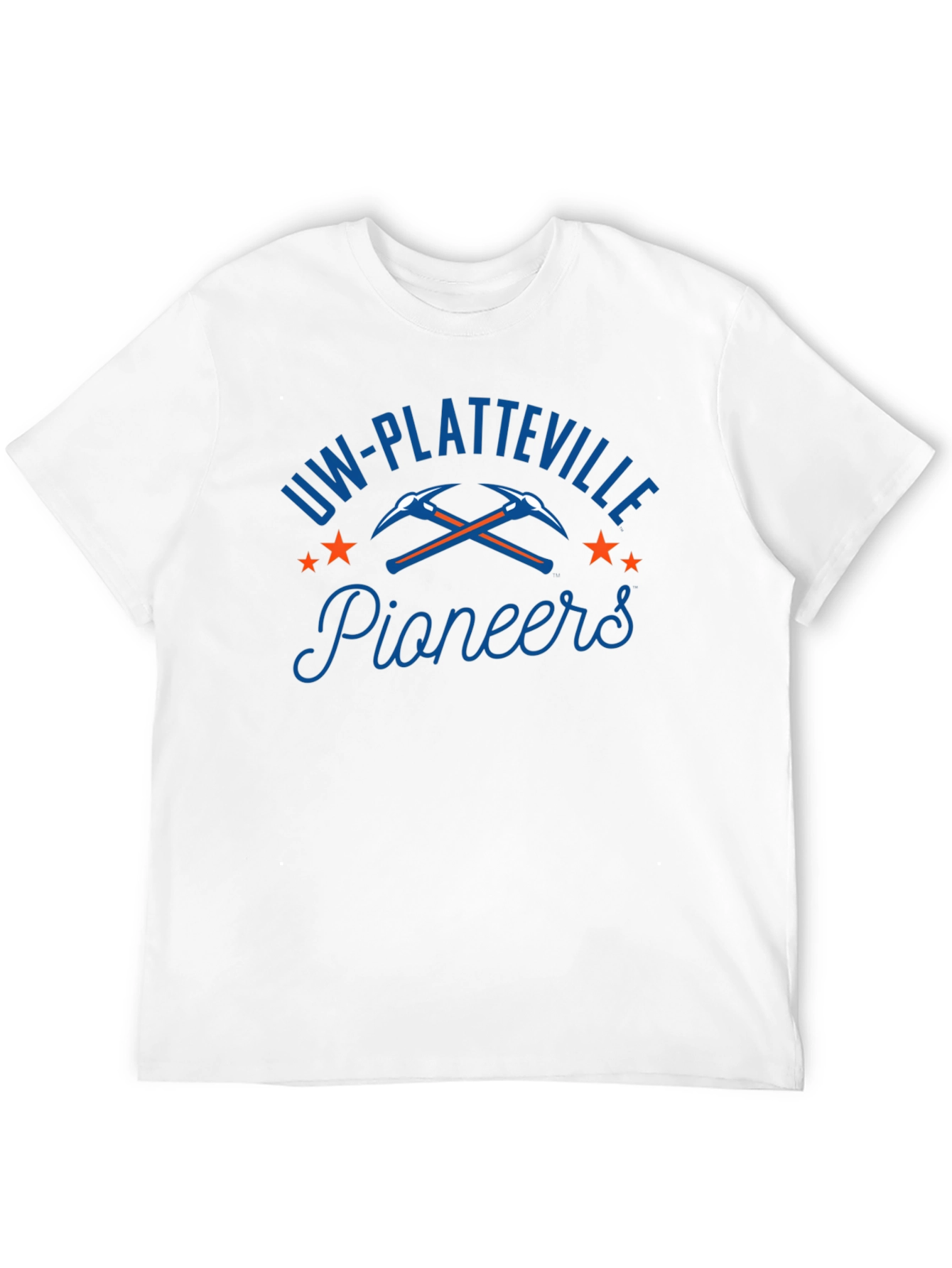 UW-Platteville Pioneers Black T-Shirt