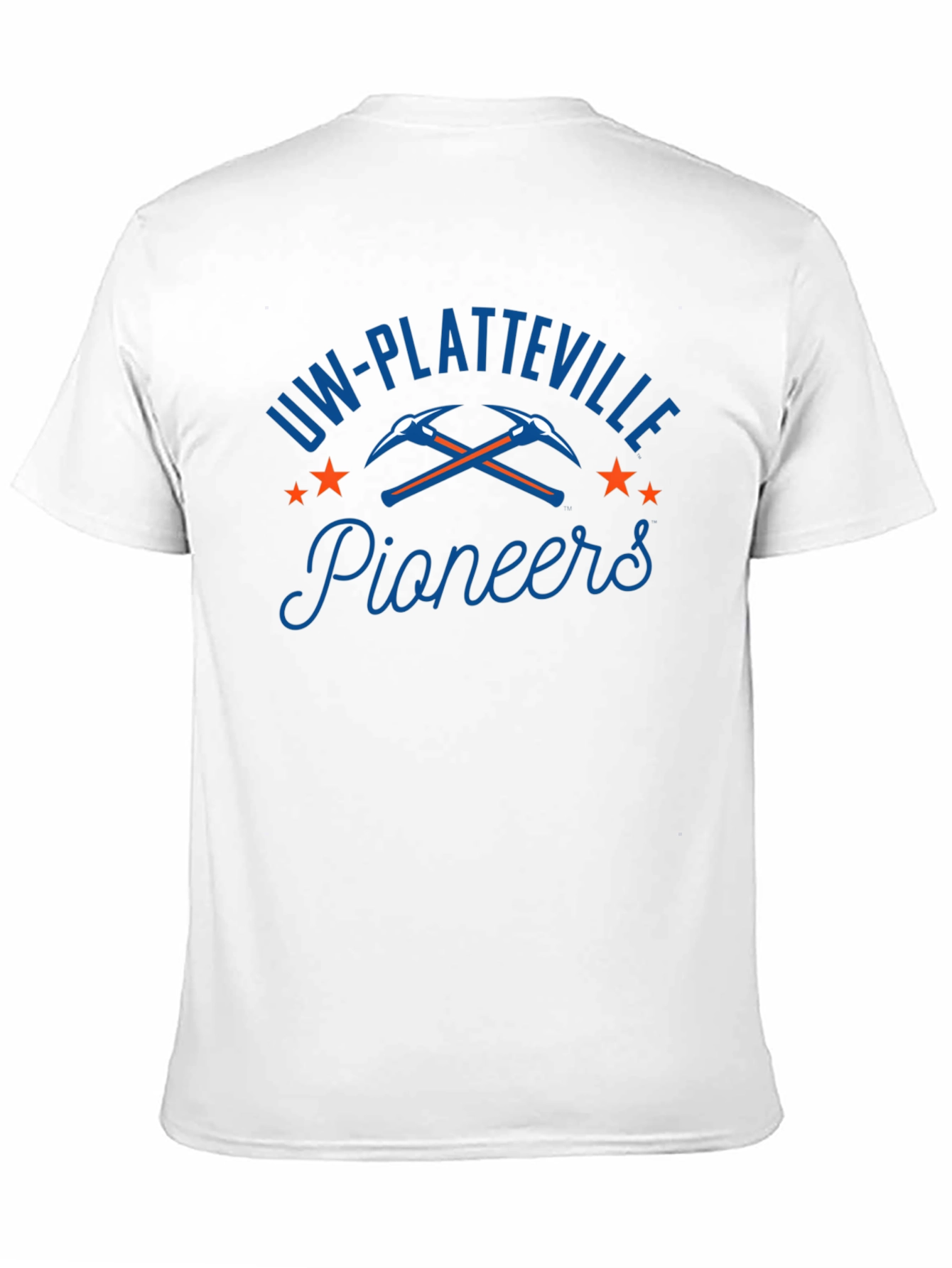 UW-Platteville Pioneers Black T-Shirt