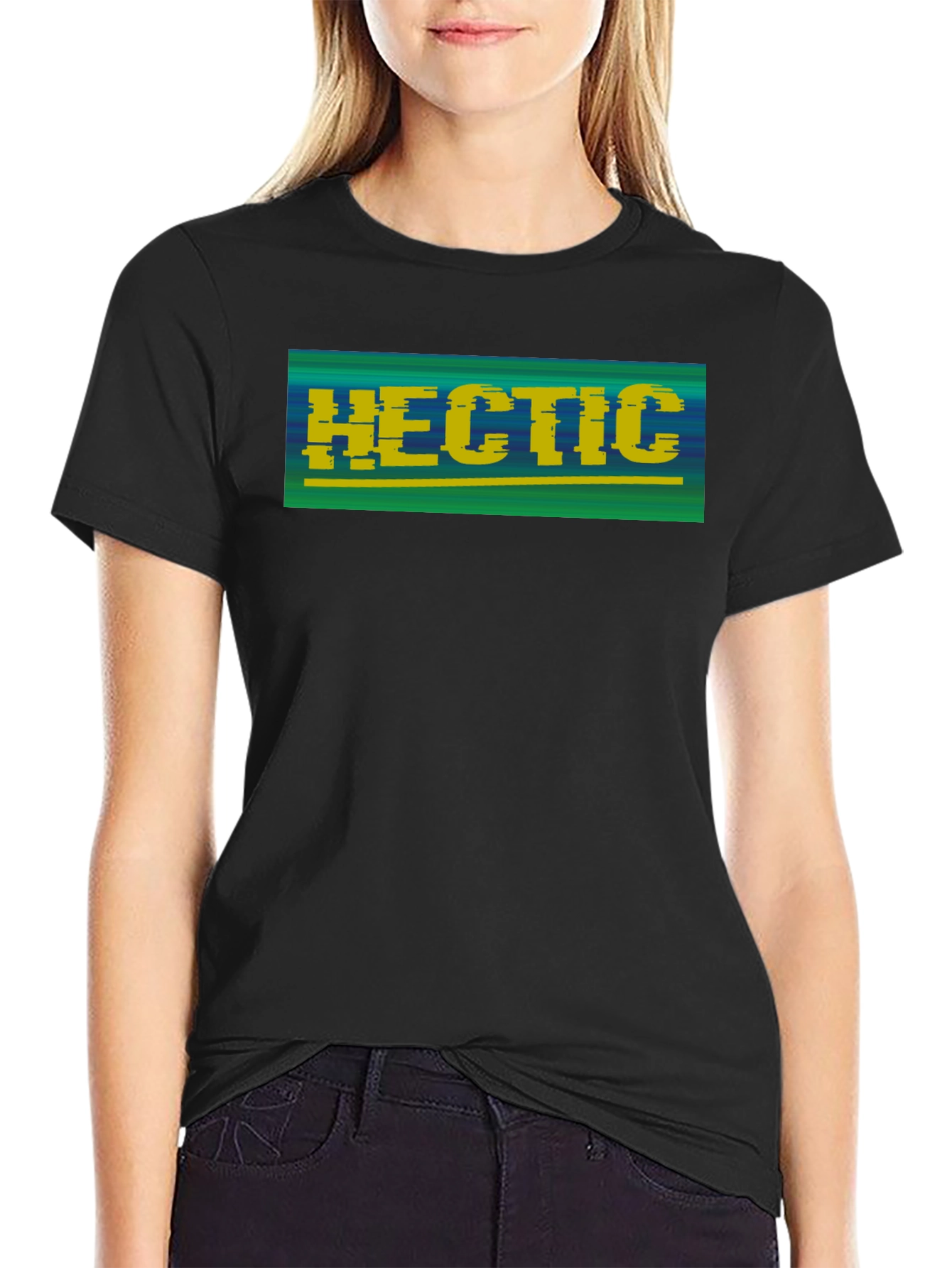 Hectic Retro Graphic T-Shirt - Casual Cool