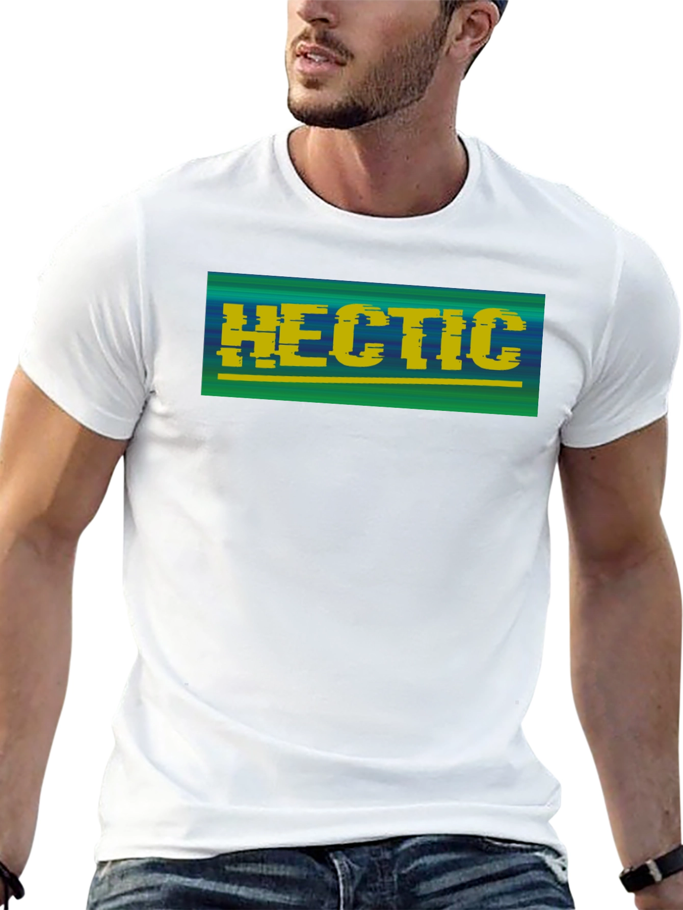 Hectic Retro Graphic T-Shirt - Casual Cool