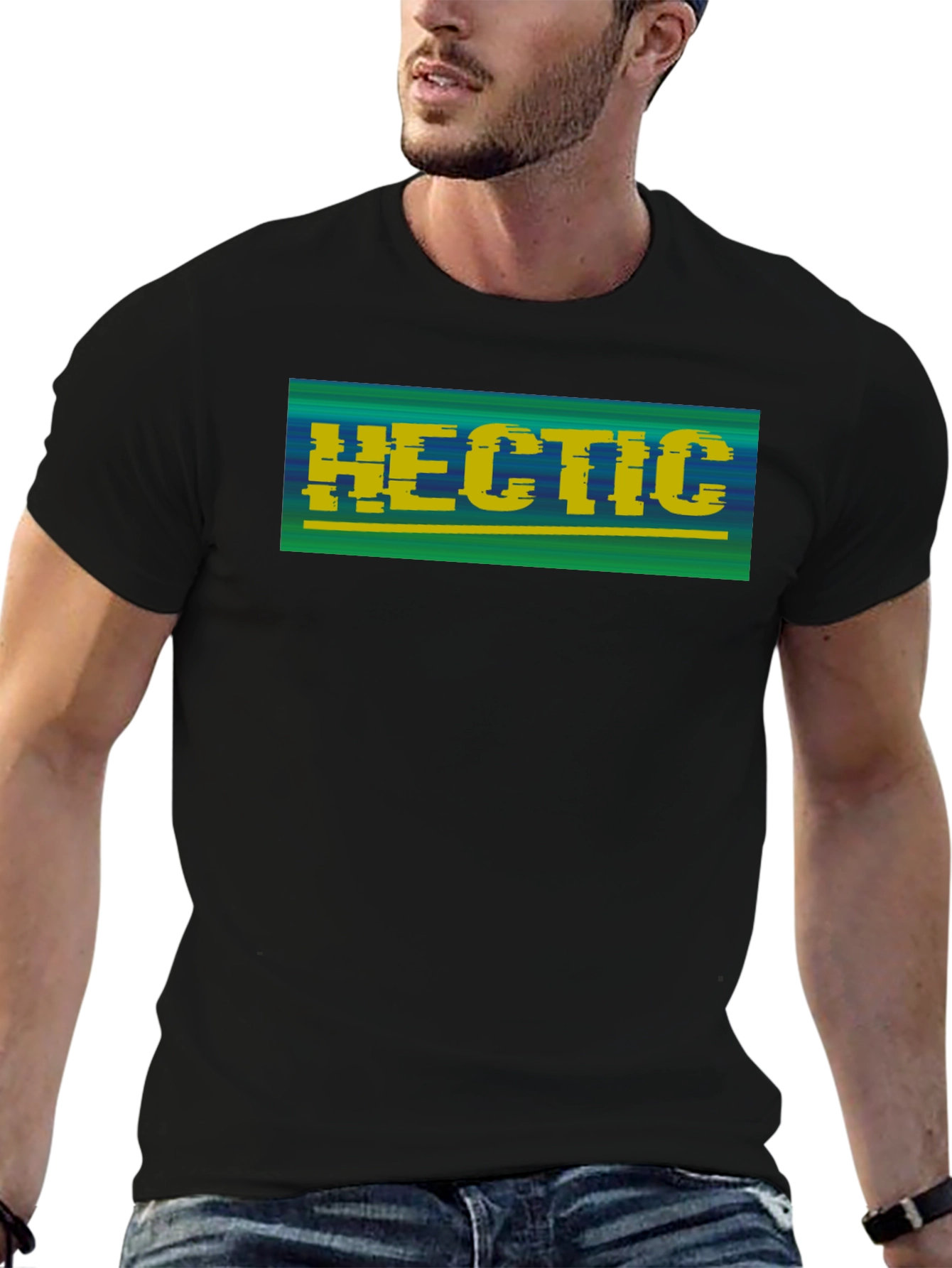 Hectic Retro Graphic T-Shirt - Casual Cool