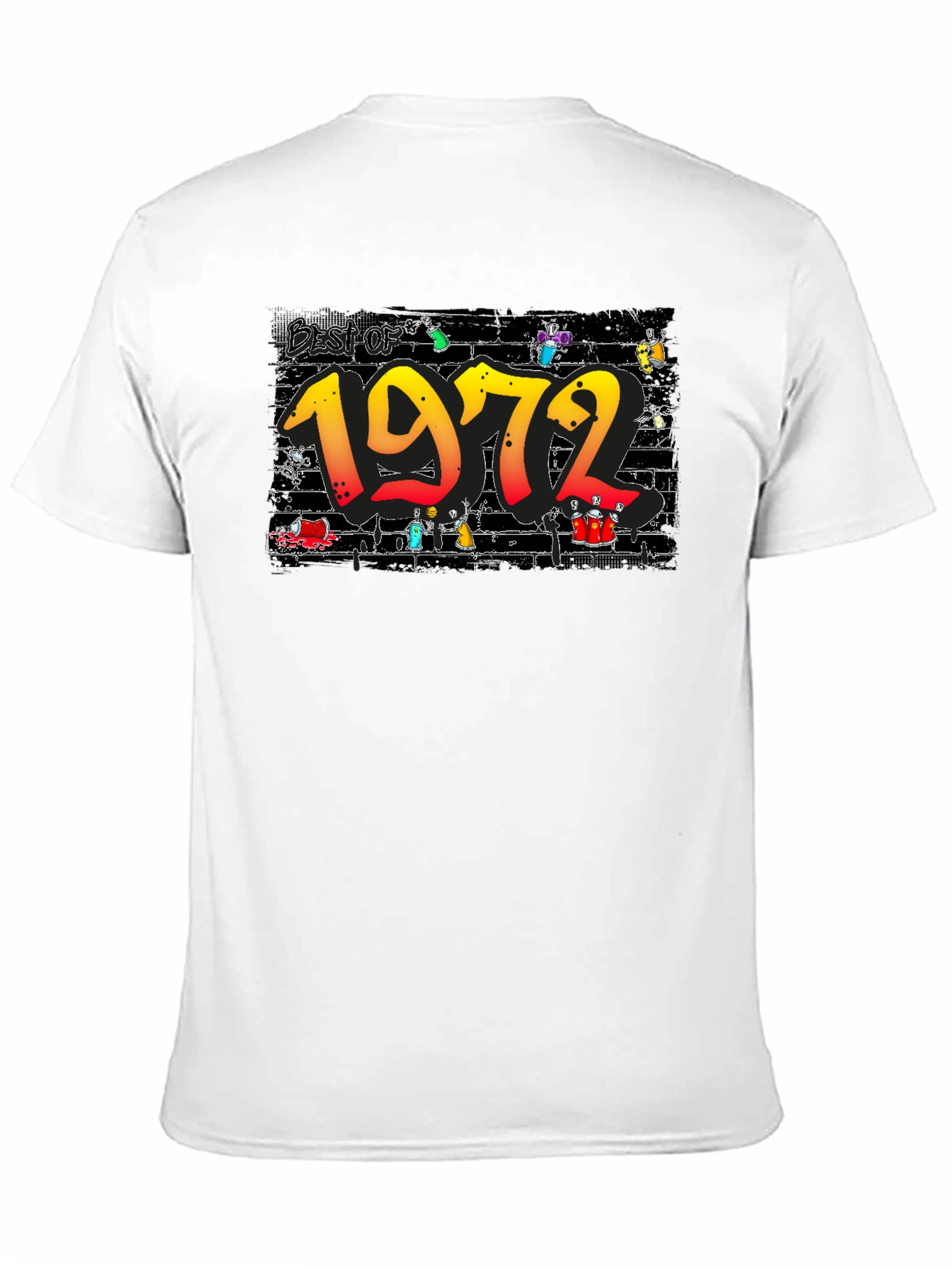 Best of 1972 Black T-Shirt