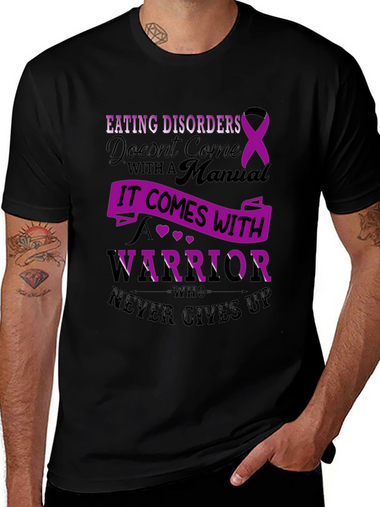 Eating Disorder Awareness T-Shirt - Warrior