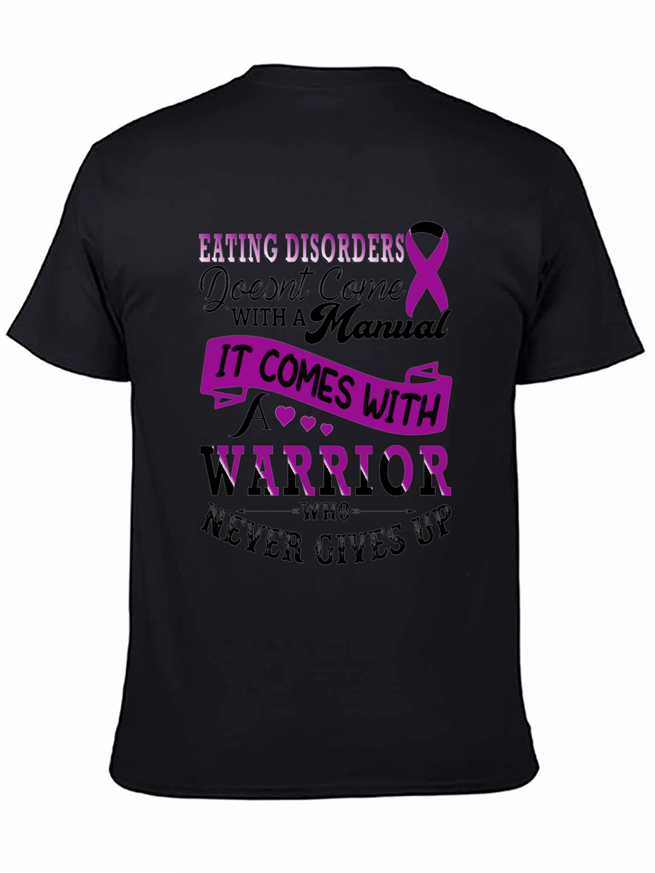 Eating Disorder Awareness T-Shirt - Warrior